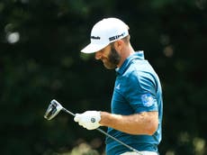 Dustin Johnson withdraws from Byron Nelson due to knee issue