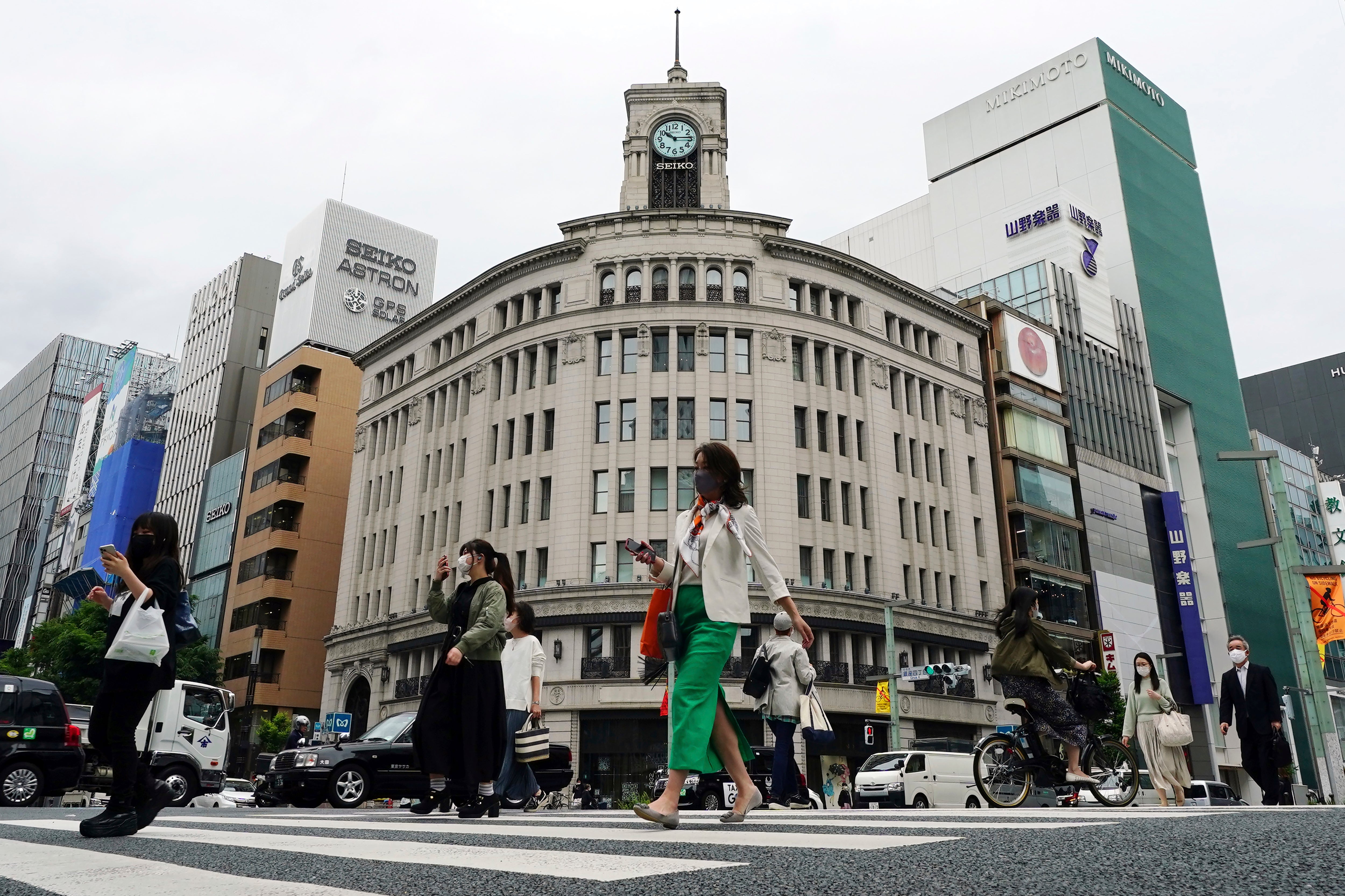 Virus Outbreak Japan Daily Life