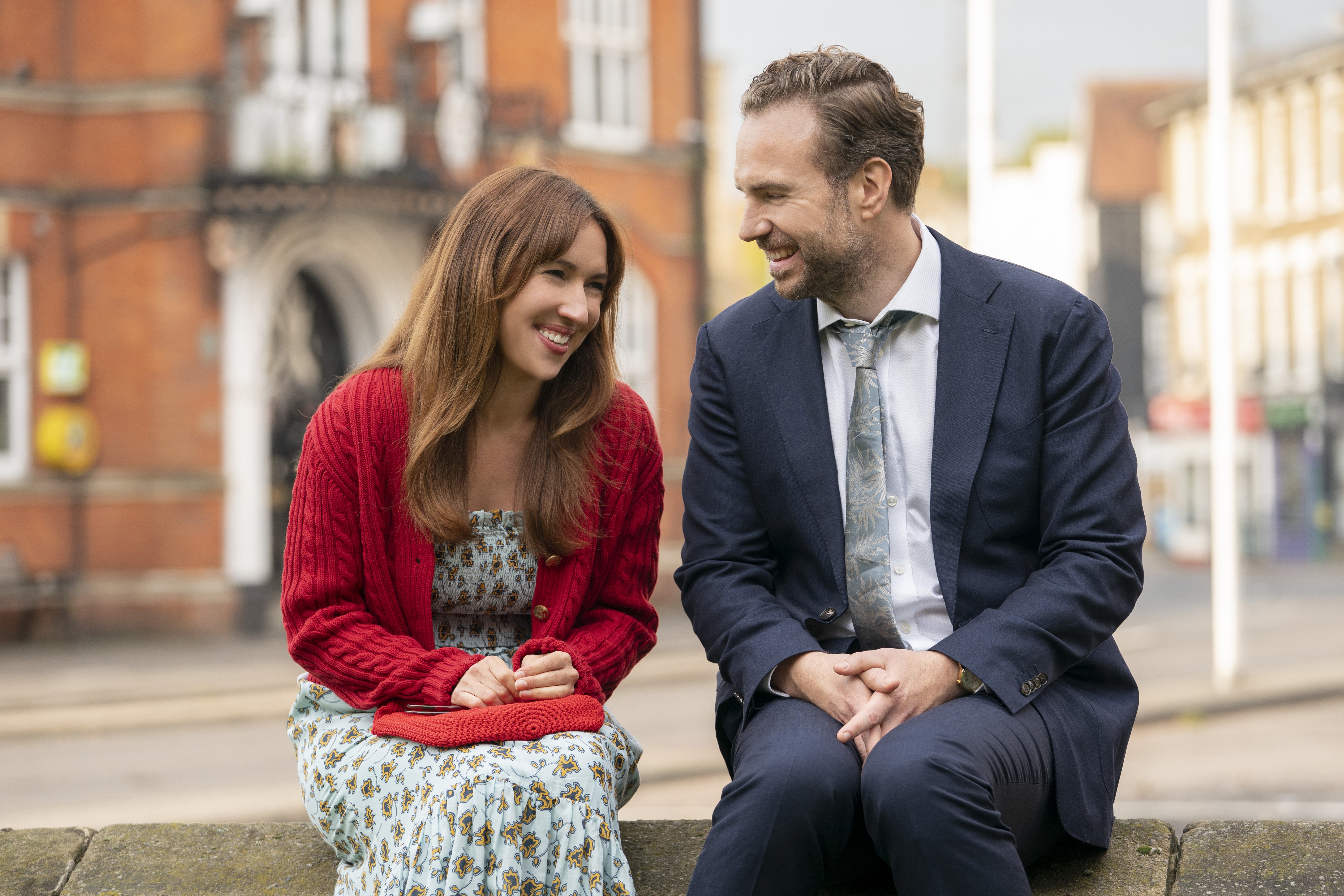 Esther Smith and Rafe Spall in Trying