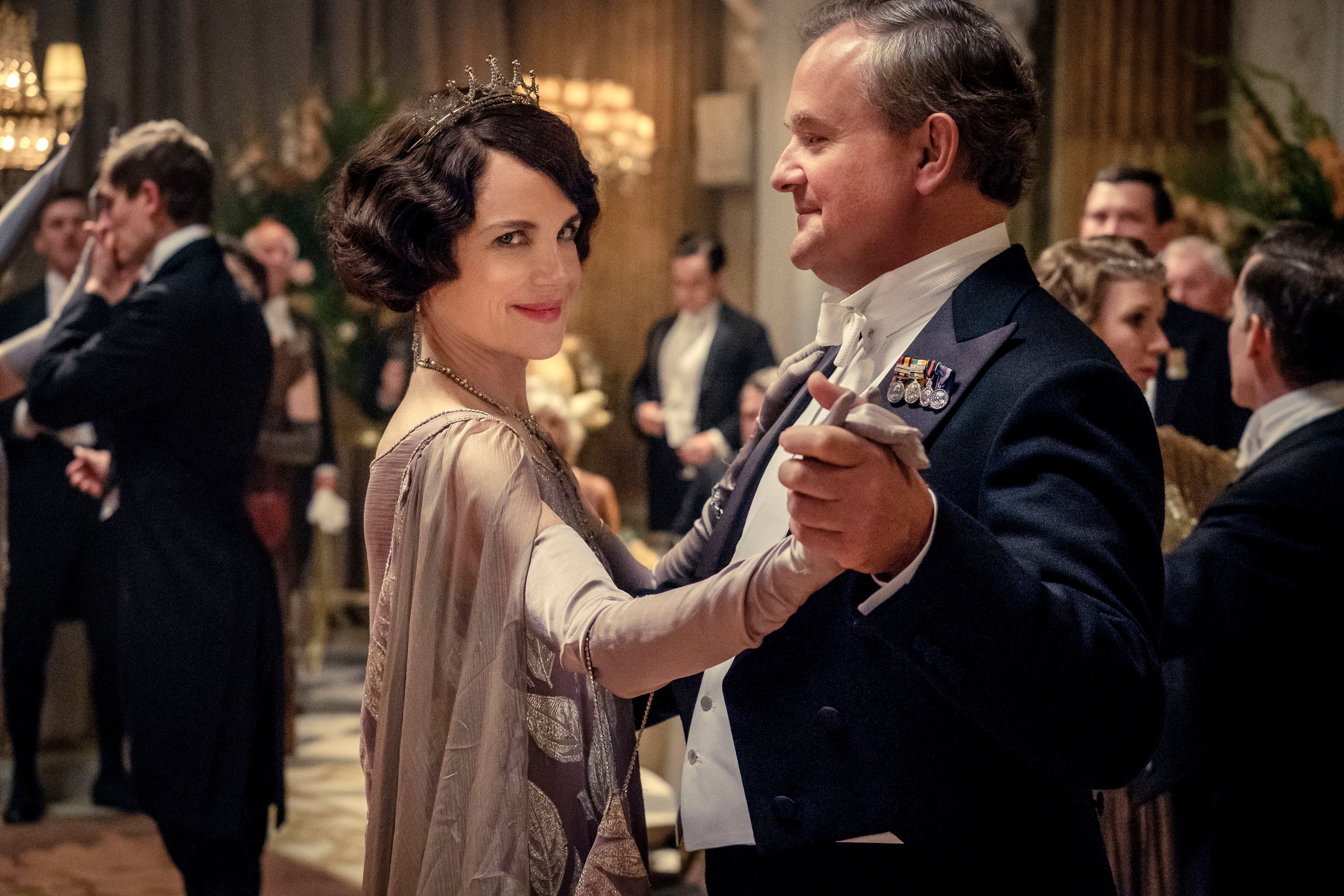 Elizabeth McGovern as Lady Grantham and Hugh Bonneville as Lord Grantham in the ‘Downton Abbey’ film (2019)