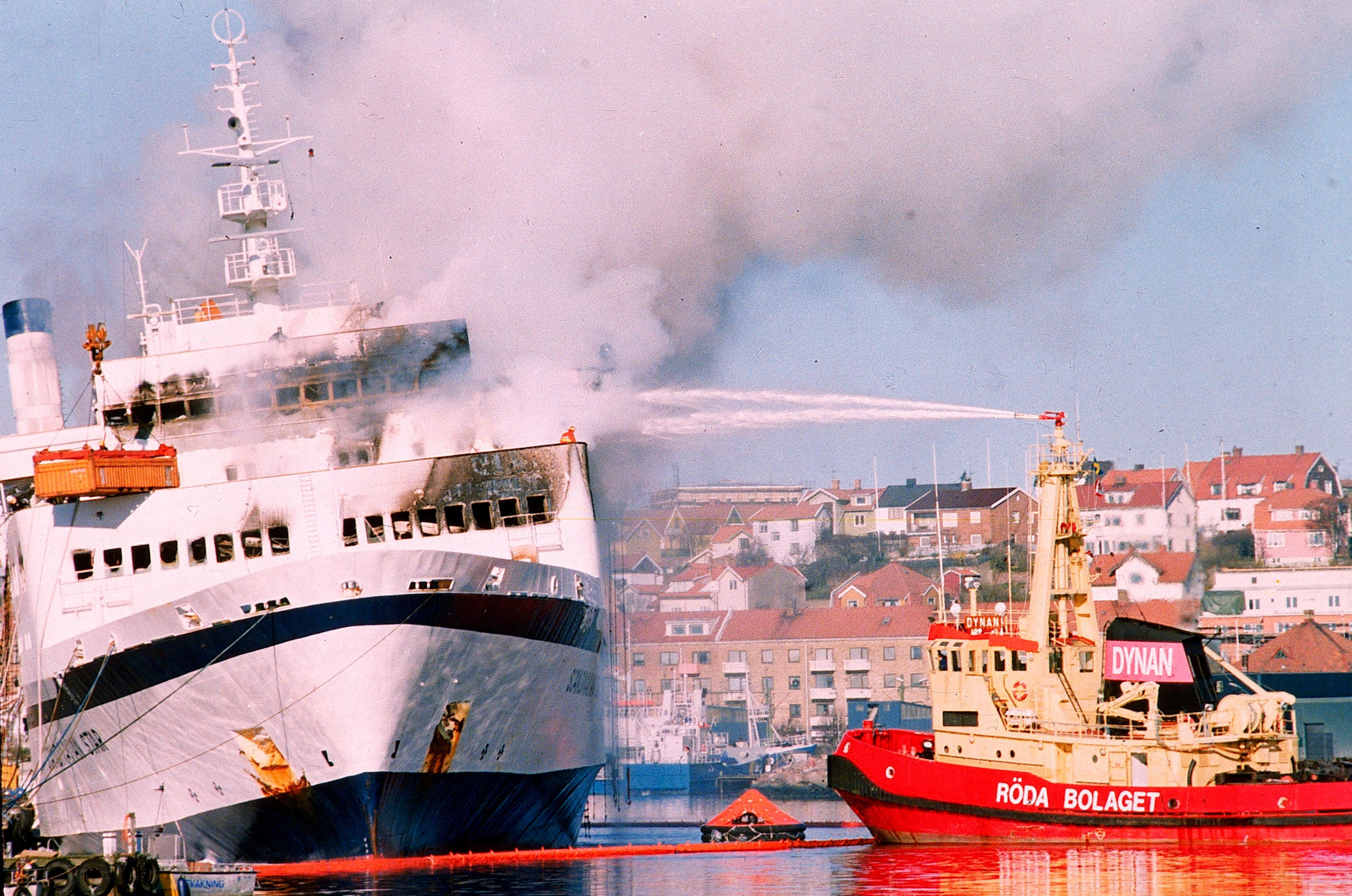 Denmark Ferry Fire