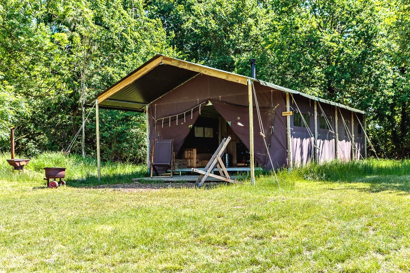 Moor Farm’s tents are wifi and electricity free