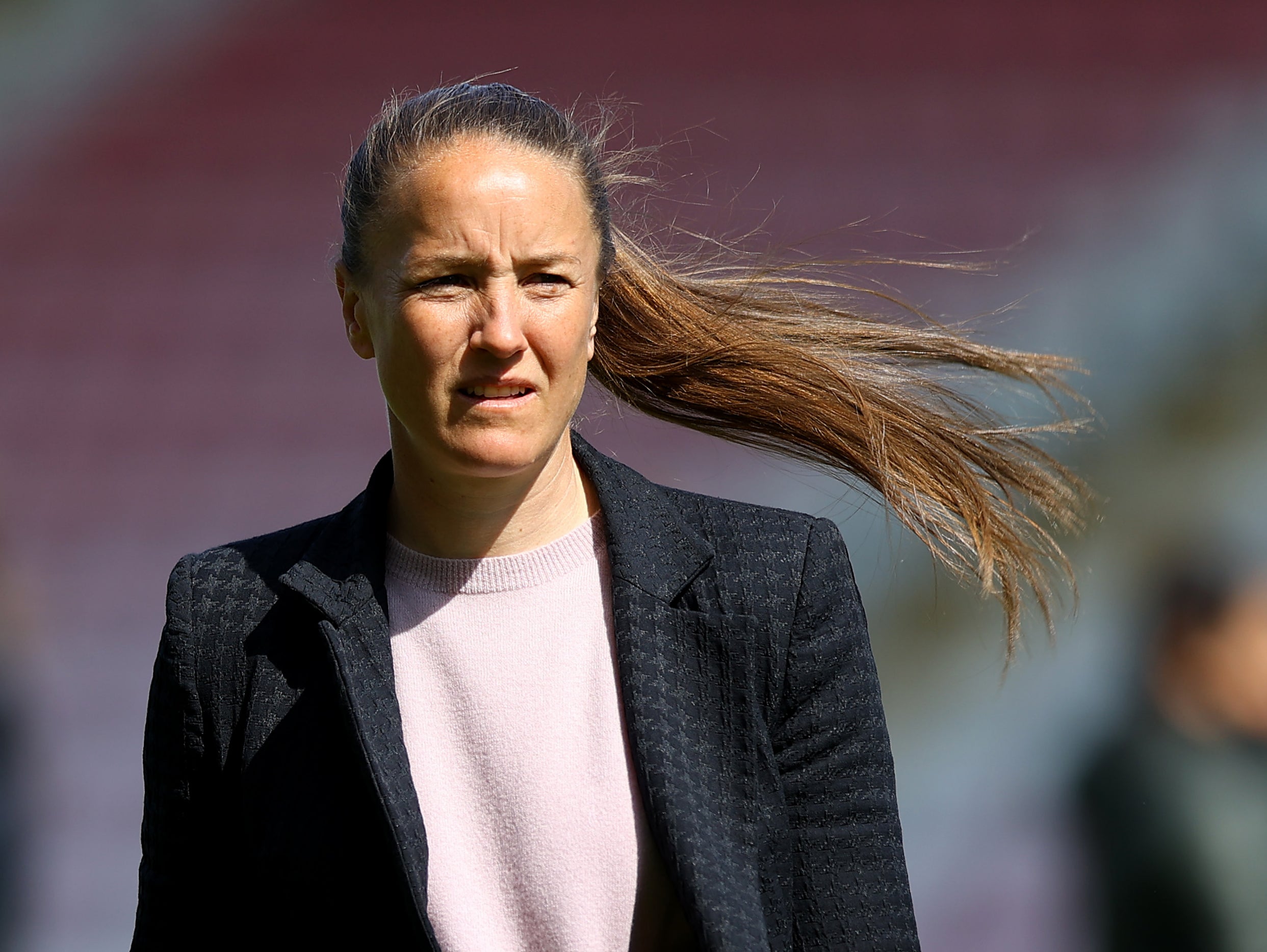 Manchester United women’s head coach Casey Stoney