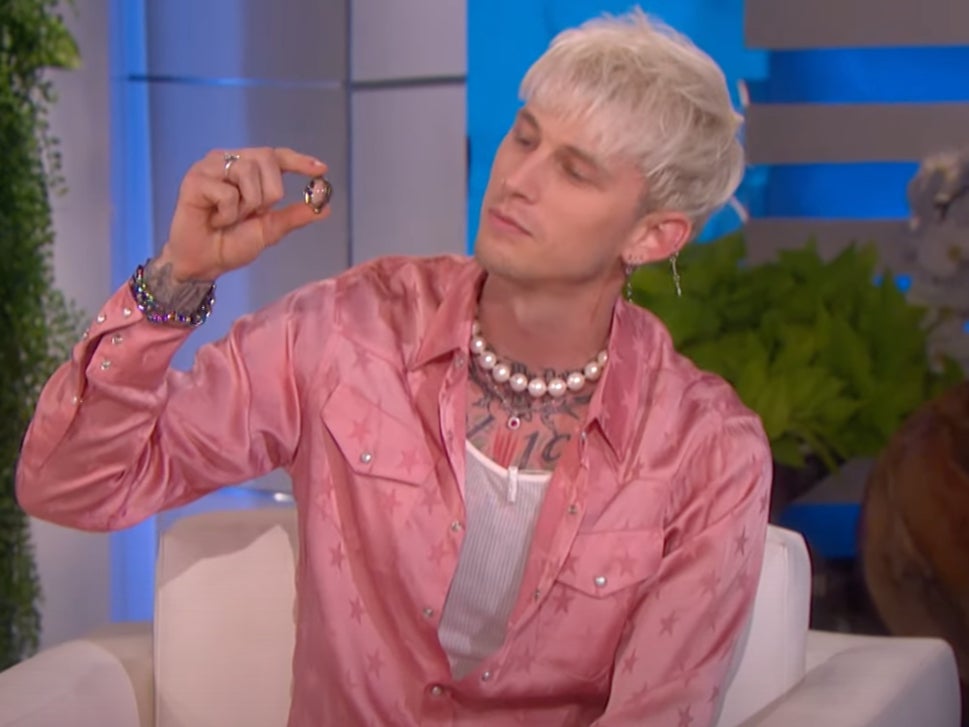 Machine Gun Kelly reveals why he wears Megan Fox’s blood in a necklace