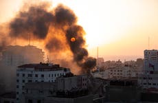 Weary Gaza marks Muslim feast as violence spreads in Israel