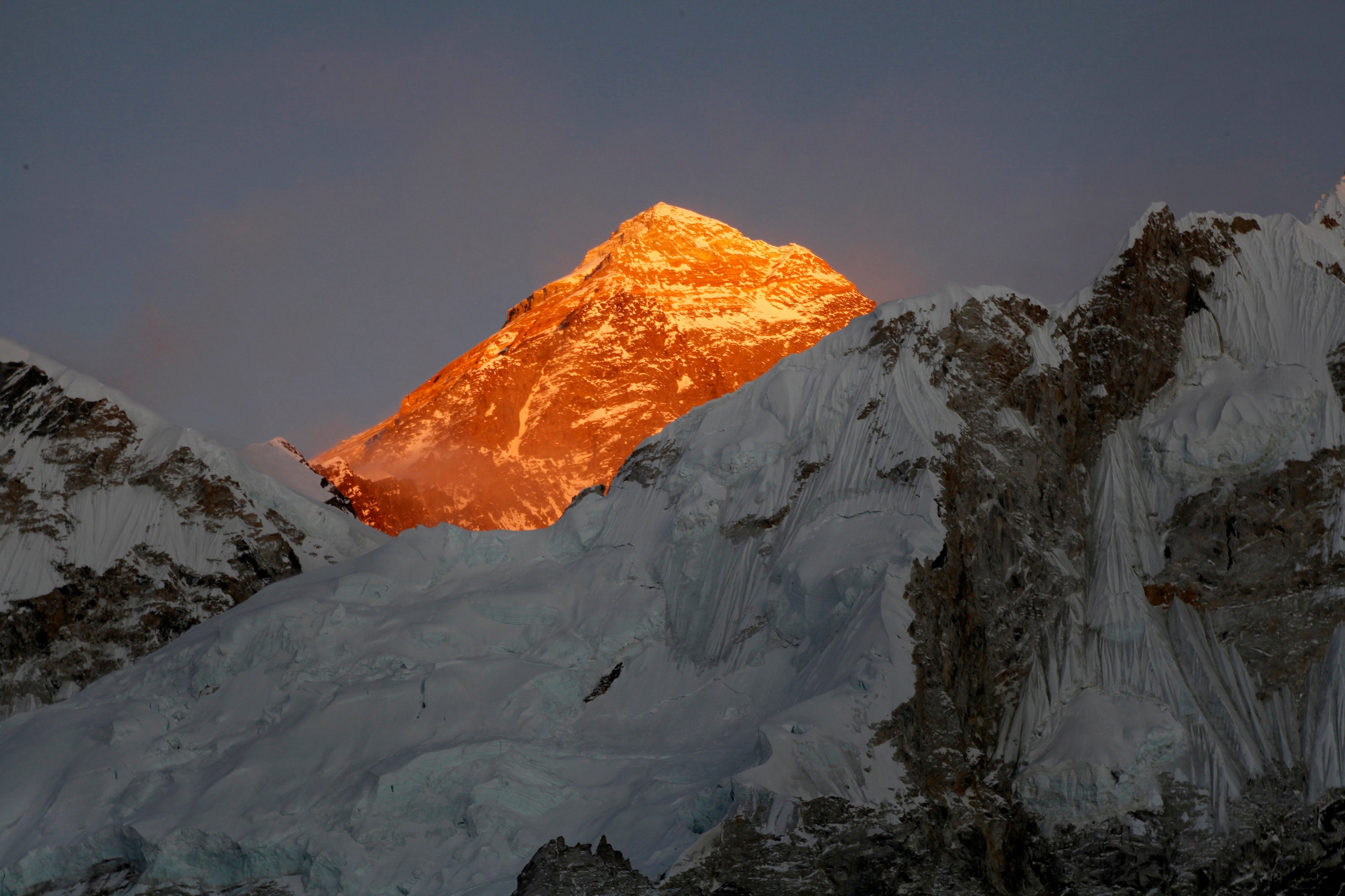 File photo: The spring season, to climb Mr Everest, which is popular because of favourable weather, began in March and would continue till the end of May