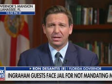 Florida governor Ron DeSantis announces pardons for Covid rule breakers 