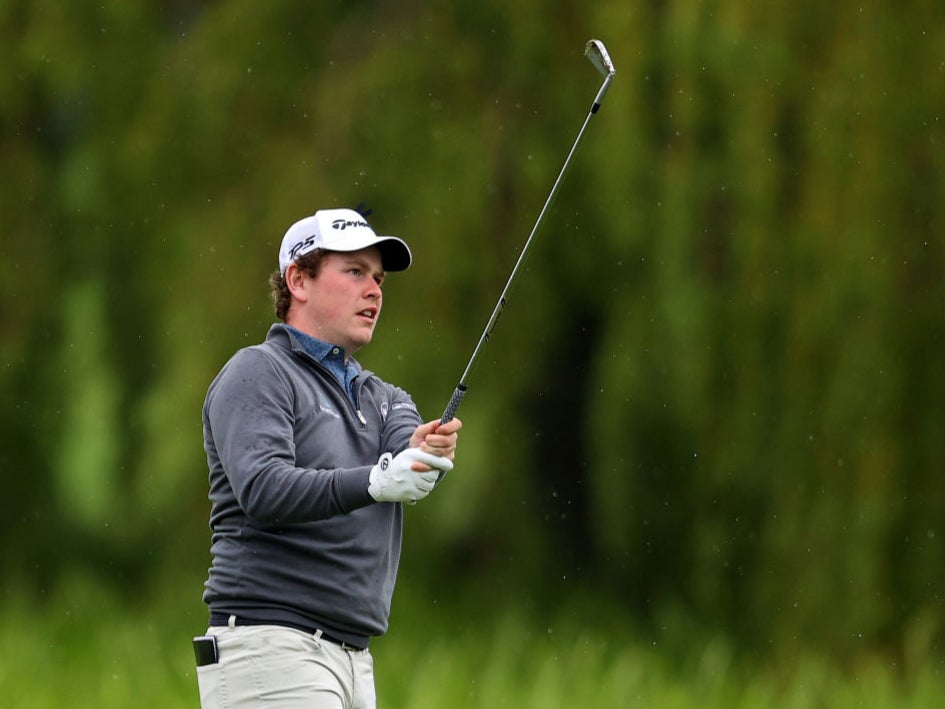 Robert MacIntyre shares the lead at the British Masters