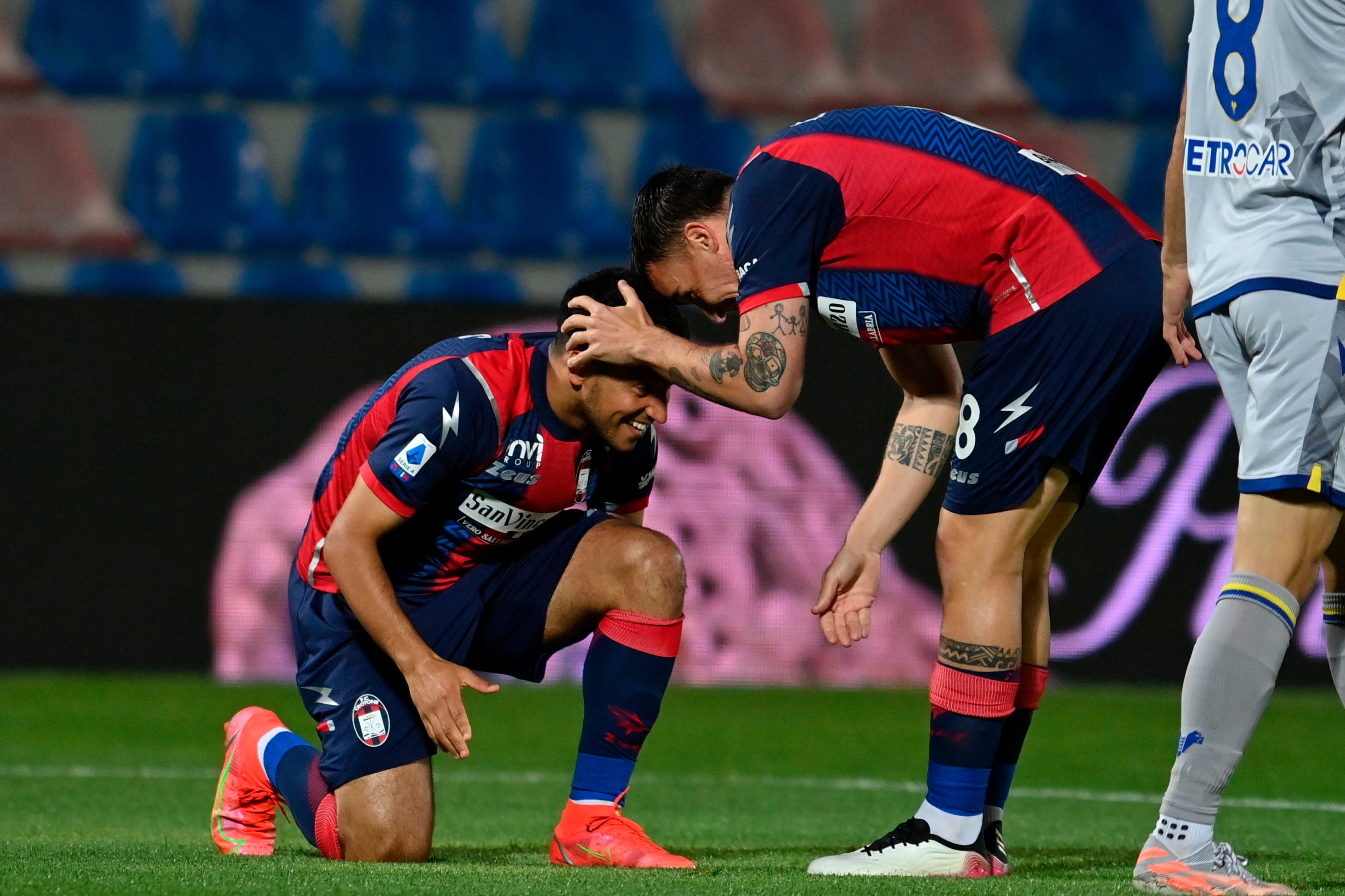 Crotone playing in Serie A in 2021