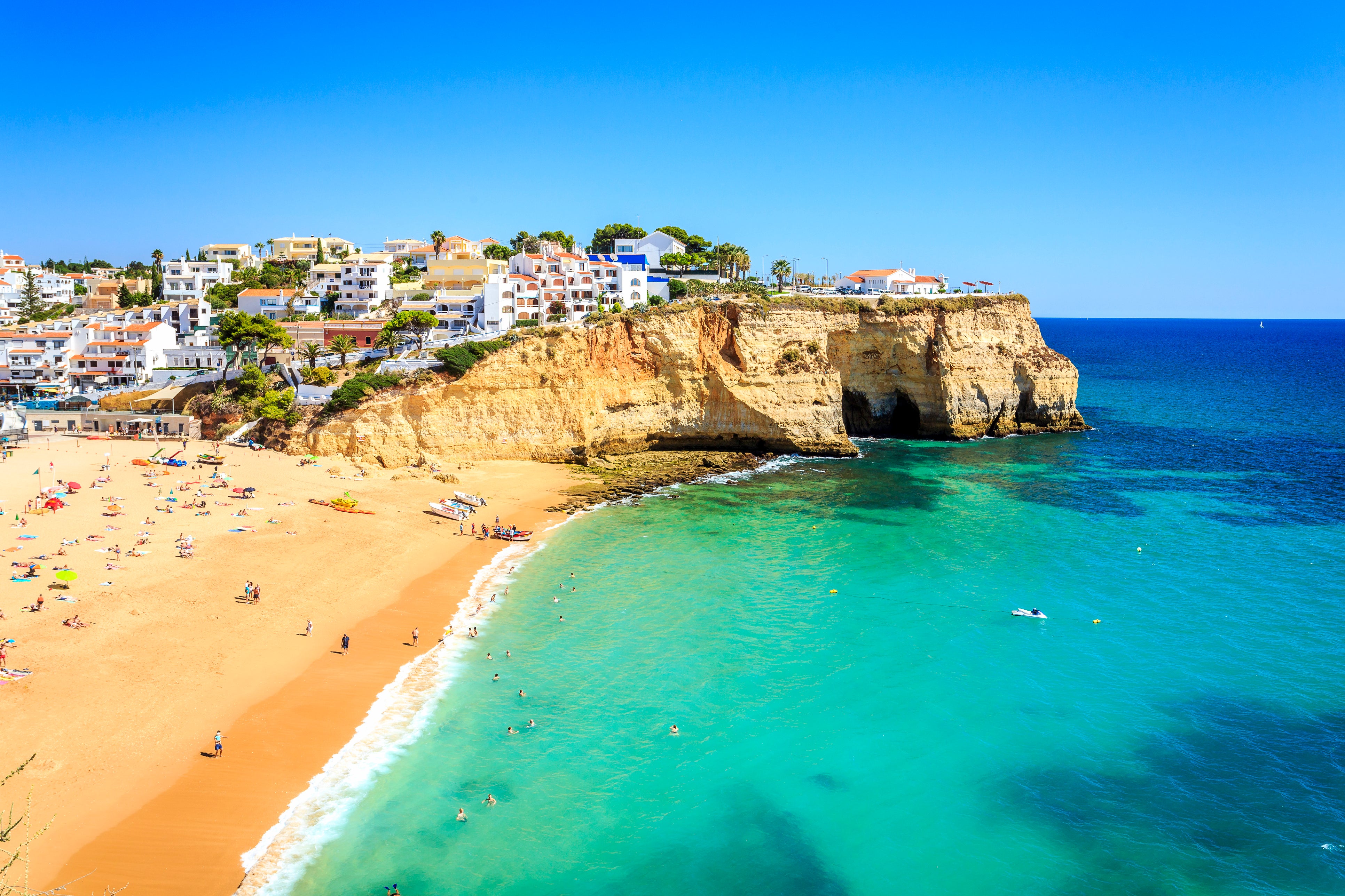 Portugal is the only mainstream holiday destination on the government’s ‘green list’