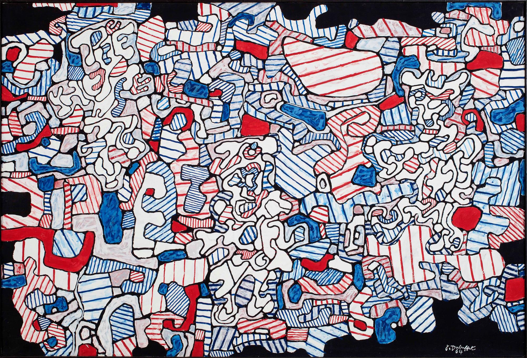 Jean Dubuffet’s Skedaddle (L’Escampette), 31 October 1964