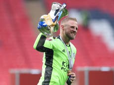 Kasper Schmeichel: Leicester’s FA Cup triumph ‘is what dreams are made of’