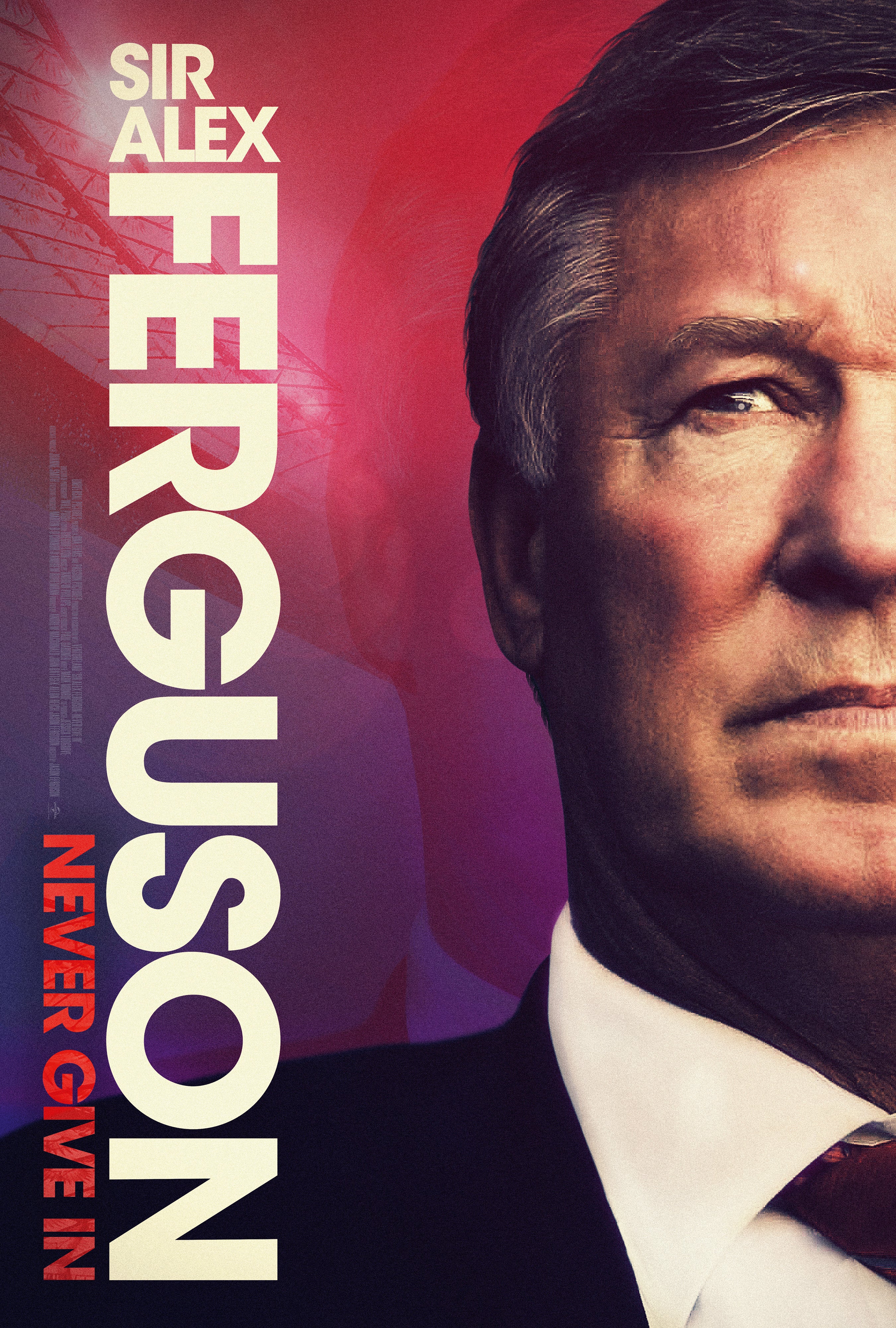 Sir Alex Ferguson is the subject of the new film Never Give In