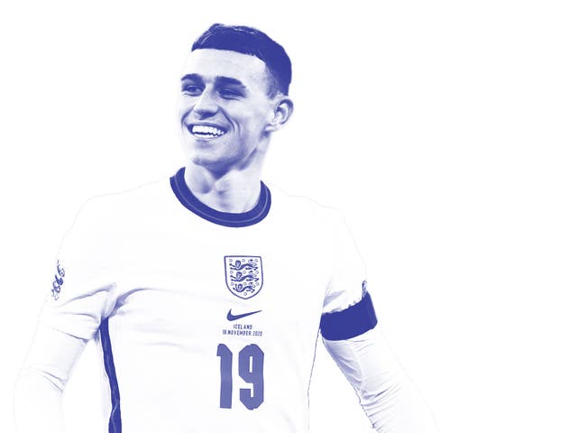 Manchester City and England midfielder Phil Foden