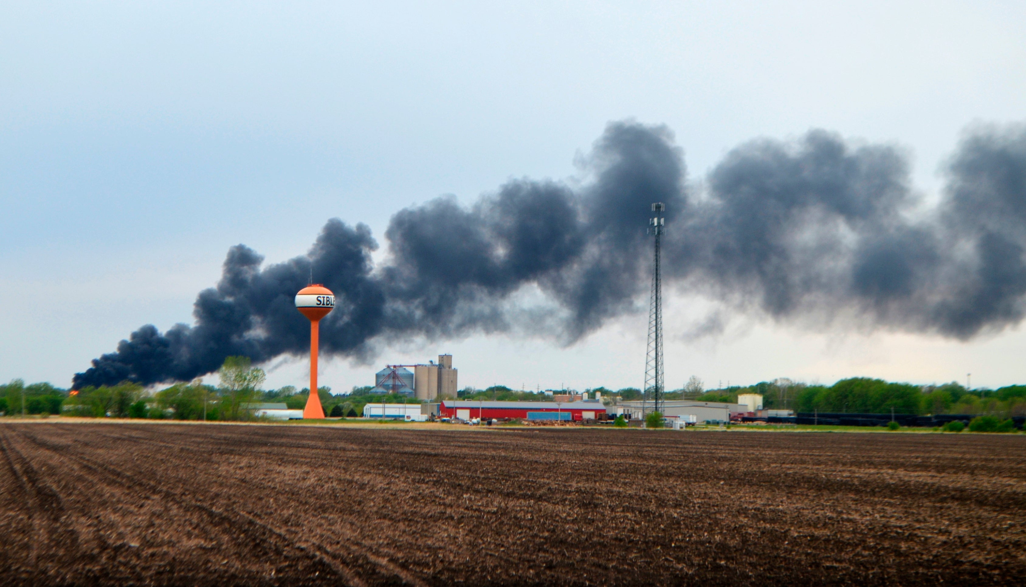 Train Derailment Iowa