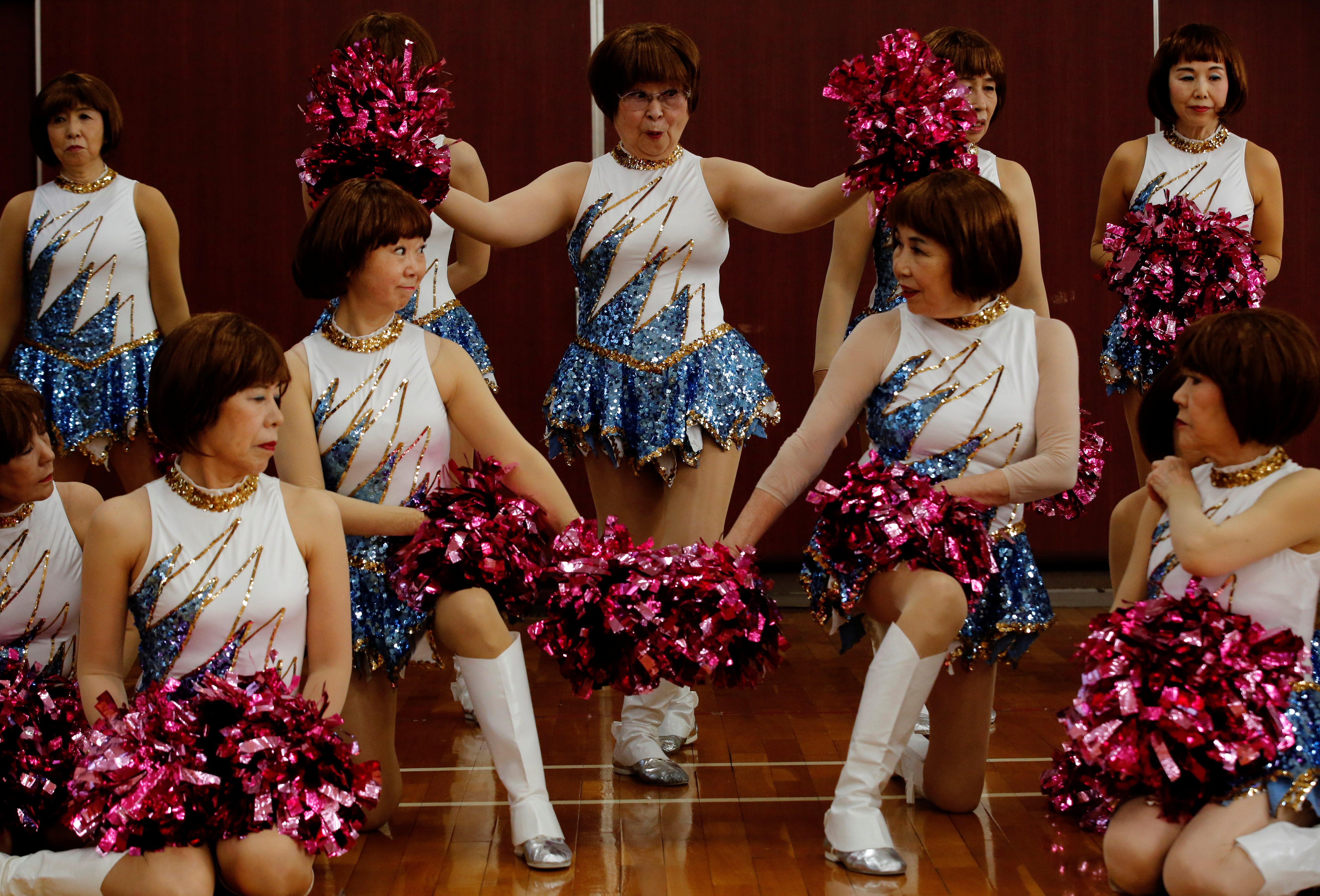 Fumie Takino and Japan Pom Pom