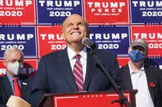 Rudy Giuliani has law licence suspended for helping Trump pursue false claims of election fraud