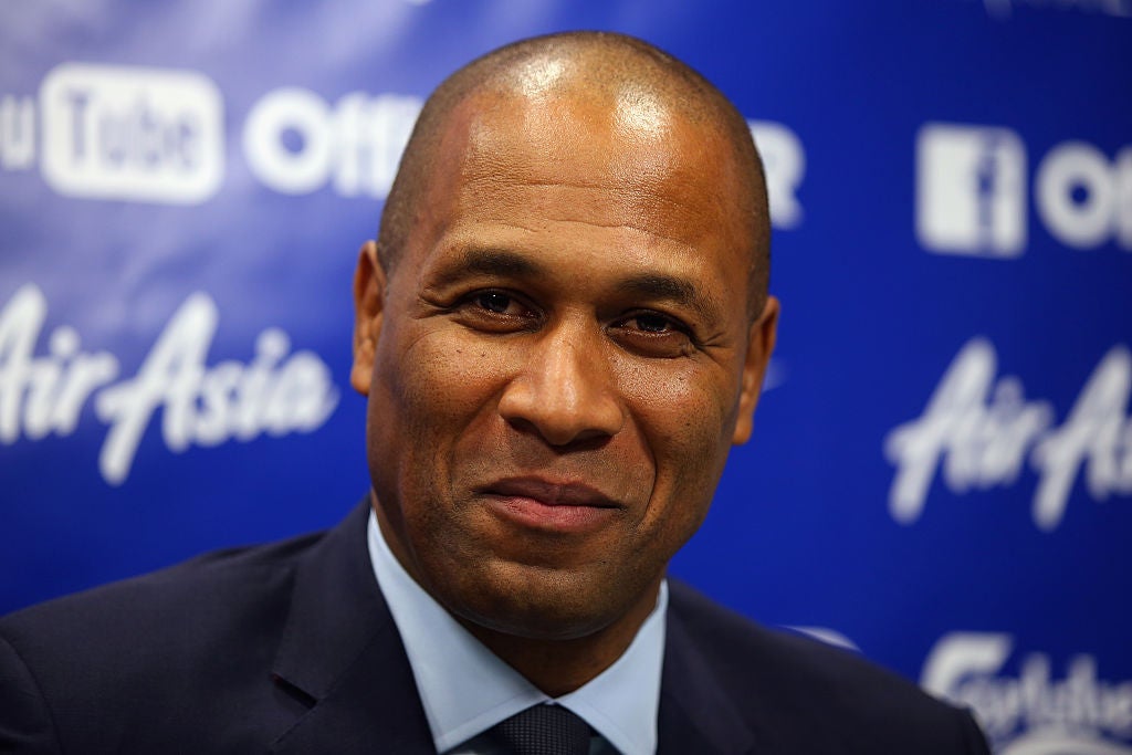 Les Ferdinand was previously a striker with the club