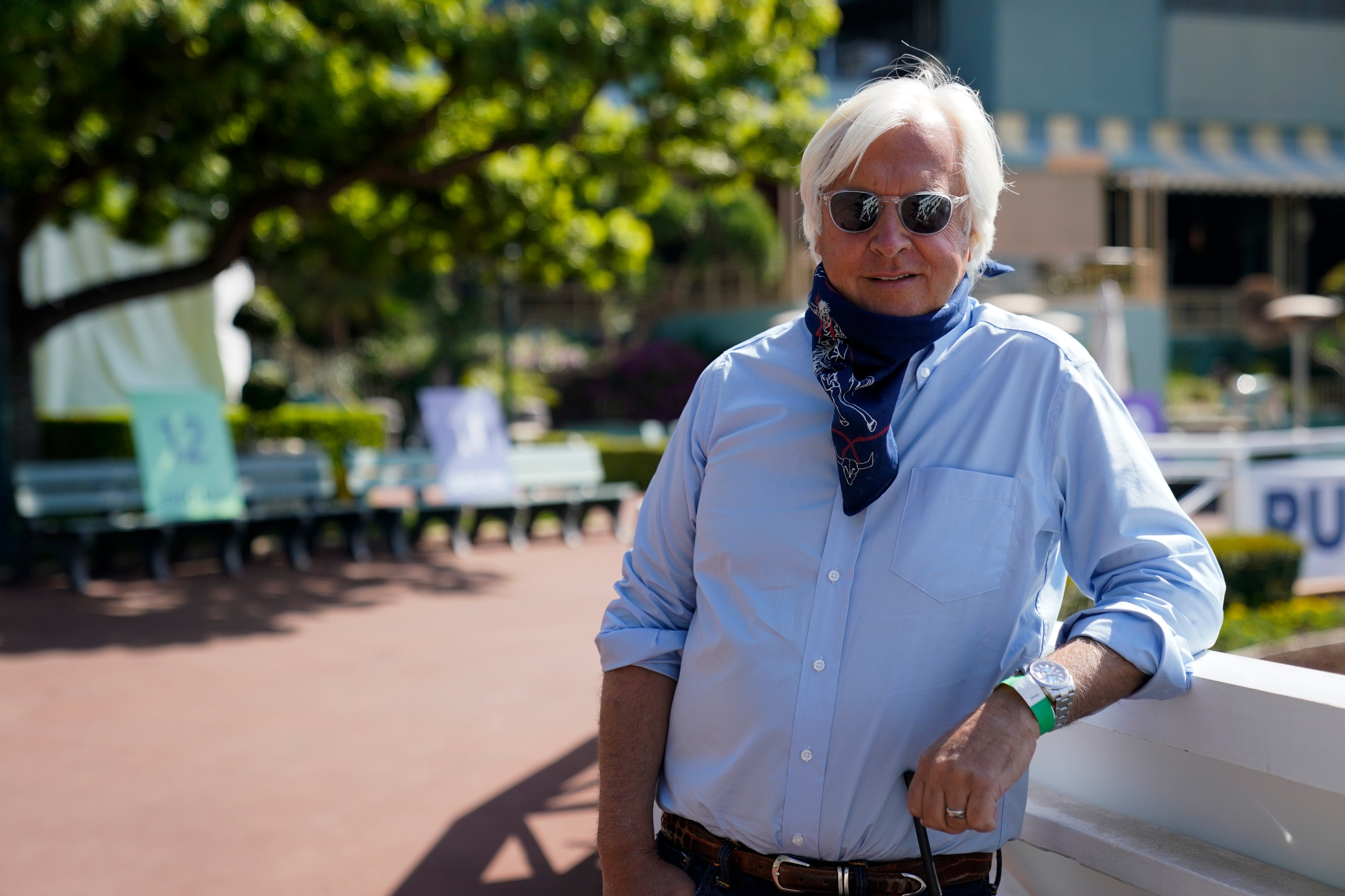 Belmont Baffert Ban Horse Racing