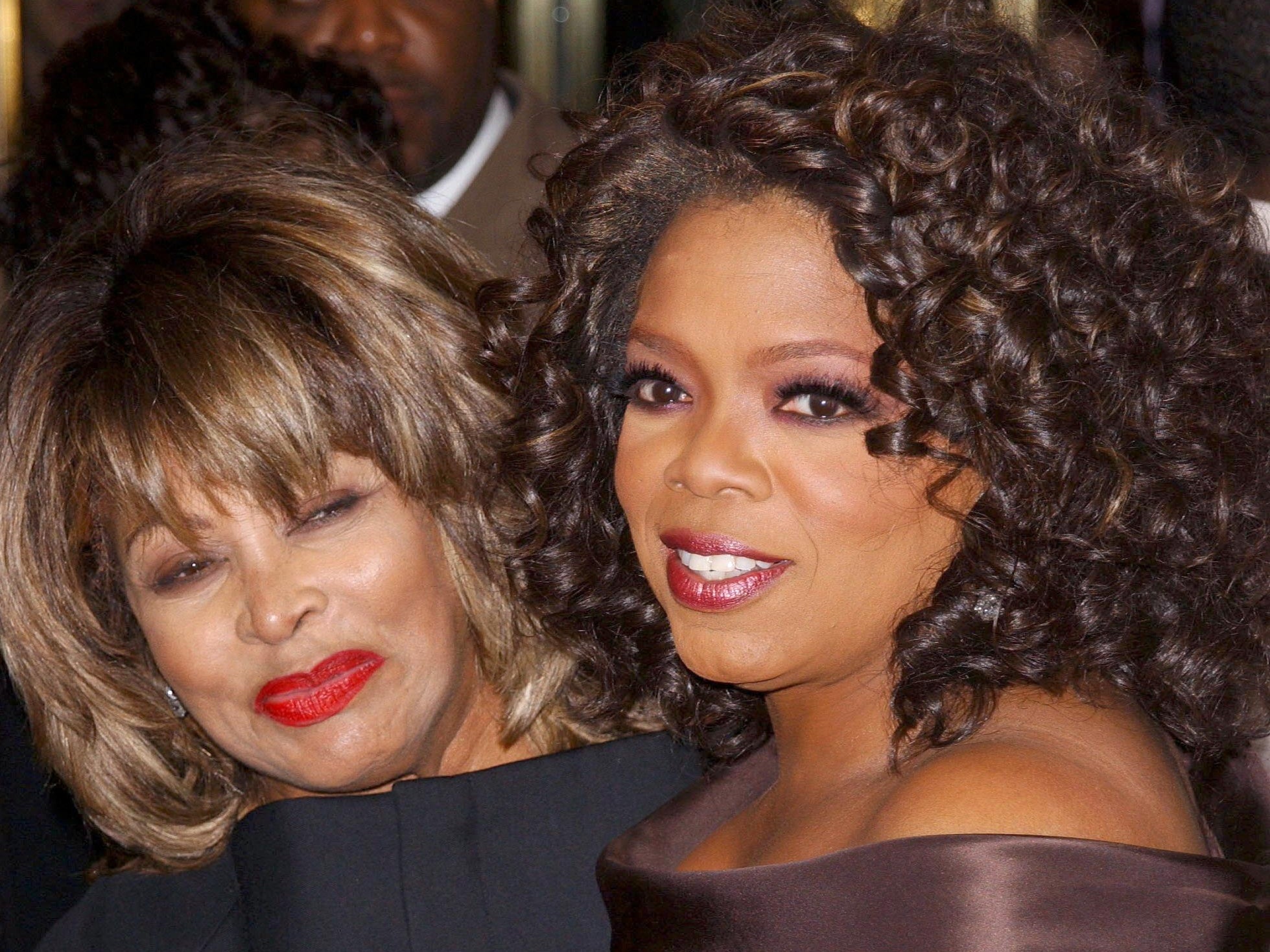 Turner and Winfrey attend the opening night of The Color Purple on Broadway in 2005