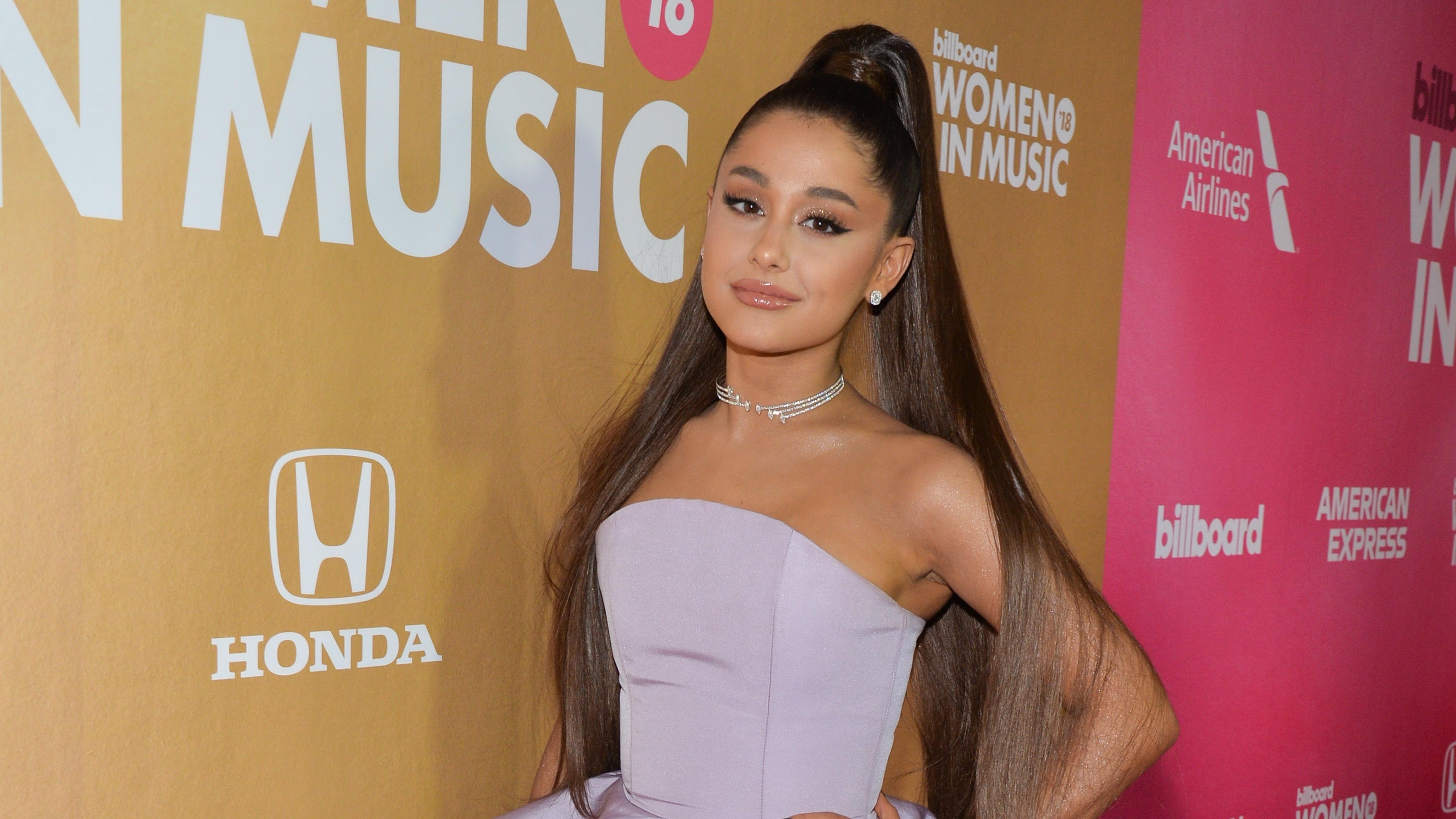 Ariana Grande attends Billboard Women In Music 2018