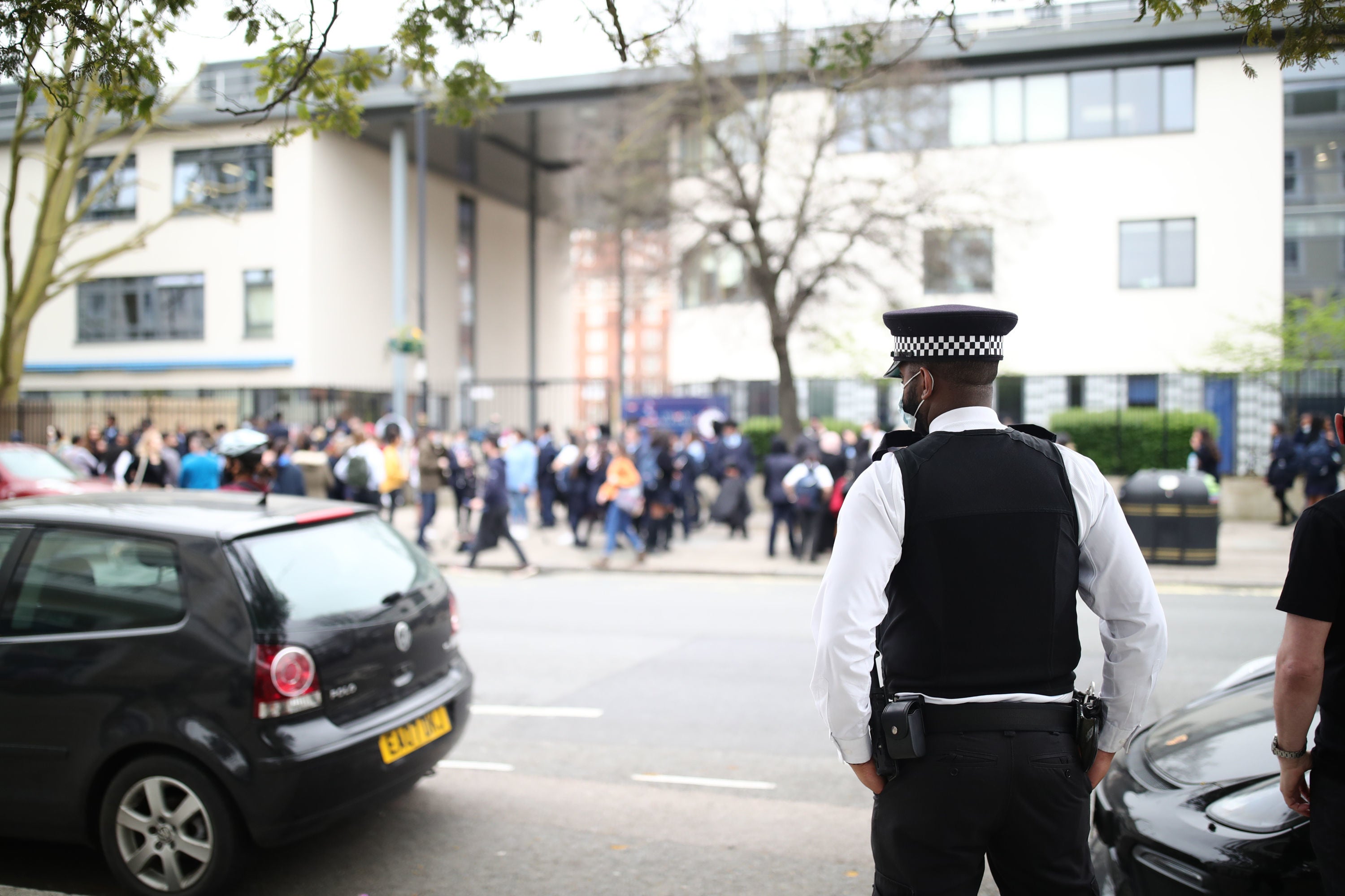 Pupils staged a walkout protest at Pimlico Academy in March