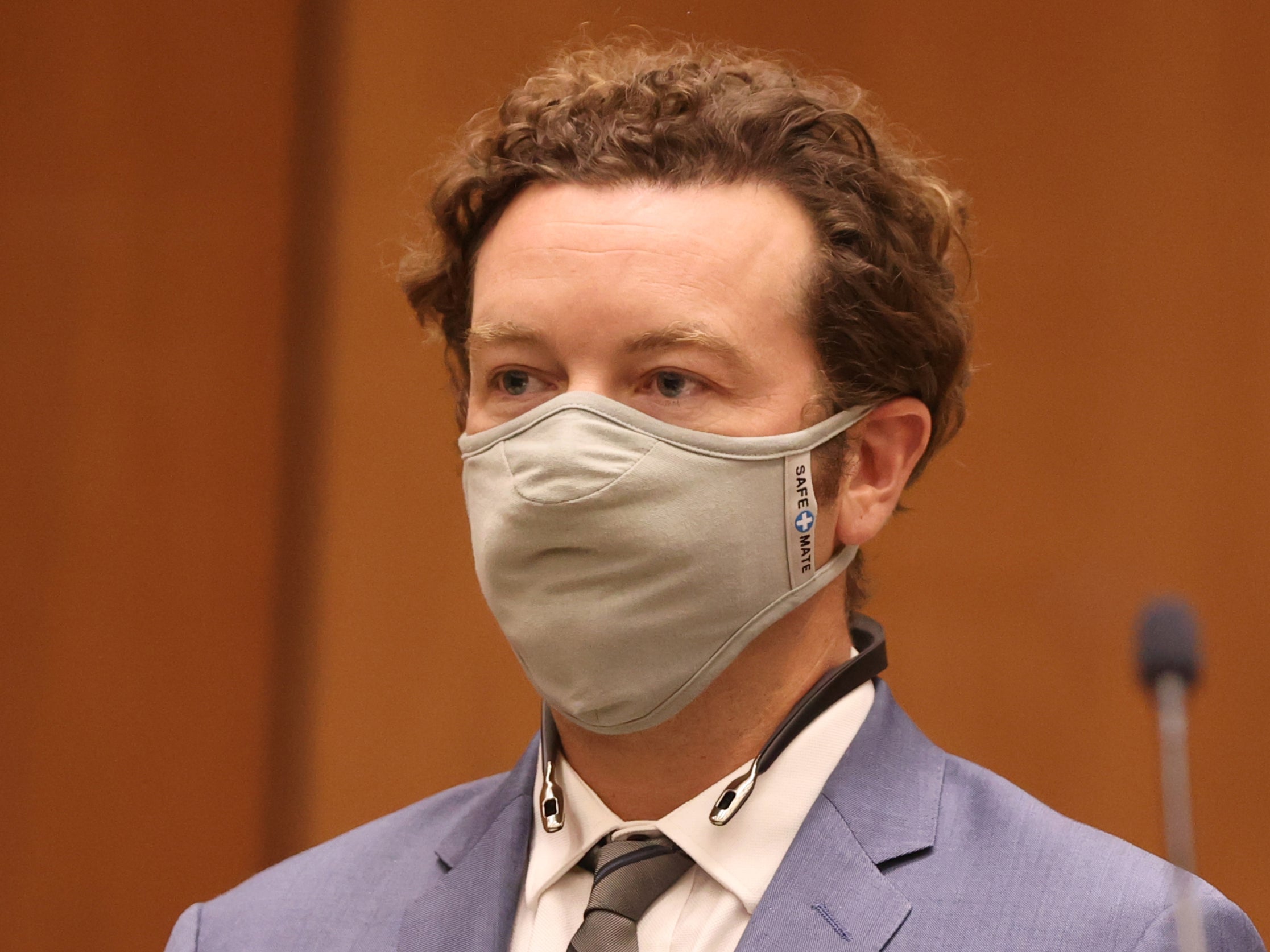 Actor Danny Masterson pictured during his trial.