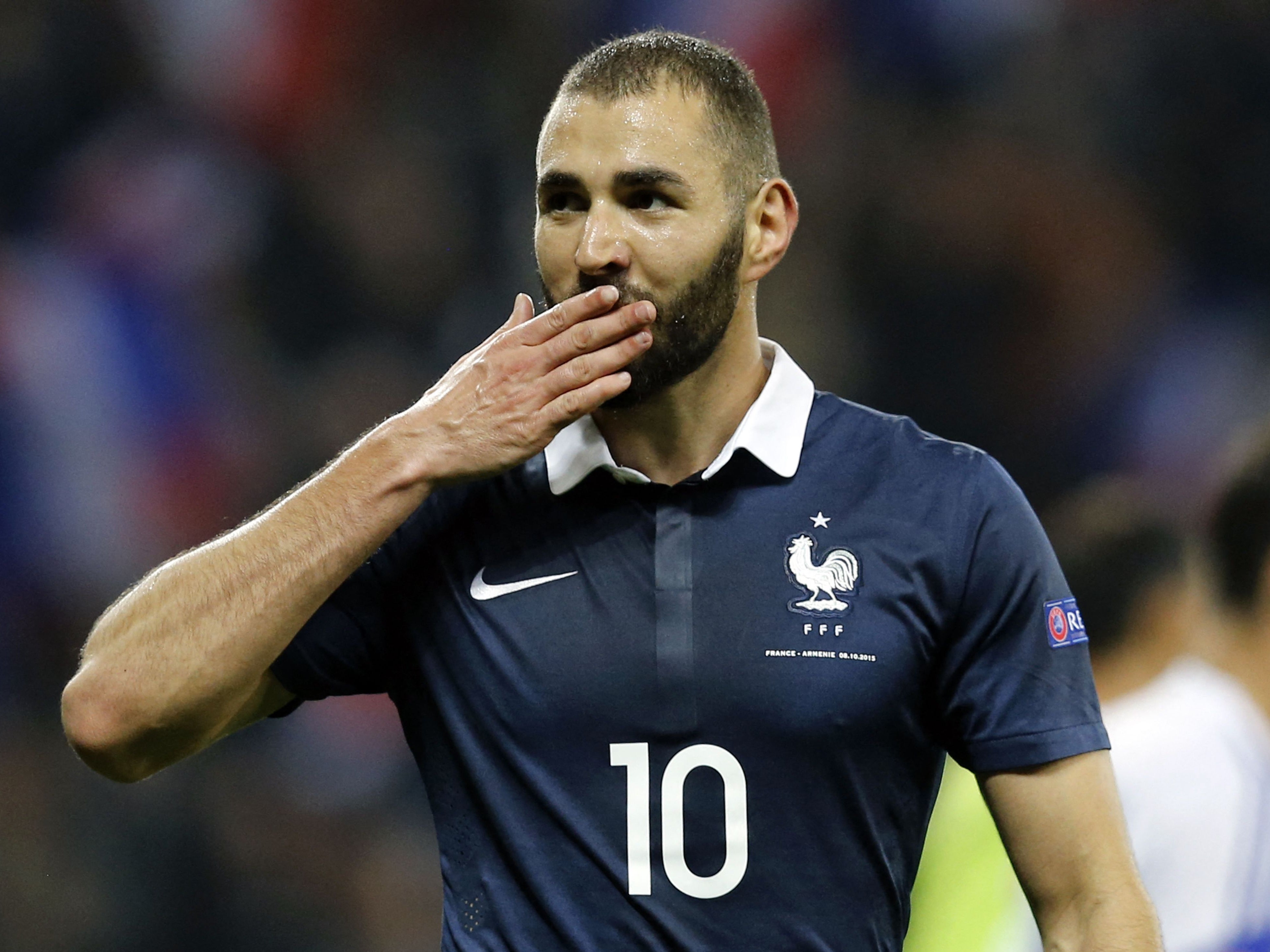 Striker Karim Benzema is in the France squad for the first time since 2015