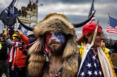 ‘QAnon Shaman’ shares video of muffin theft as his defence