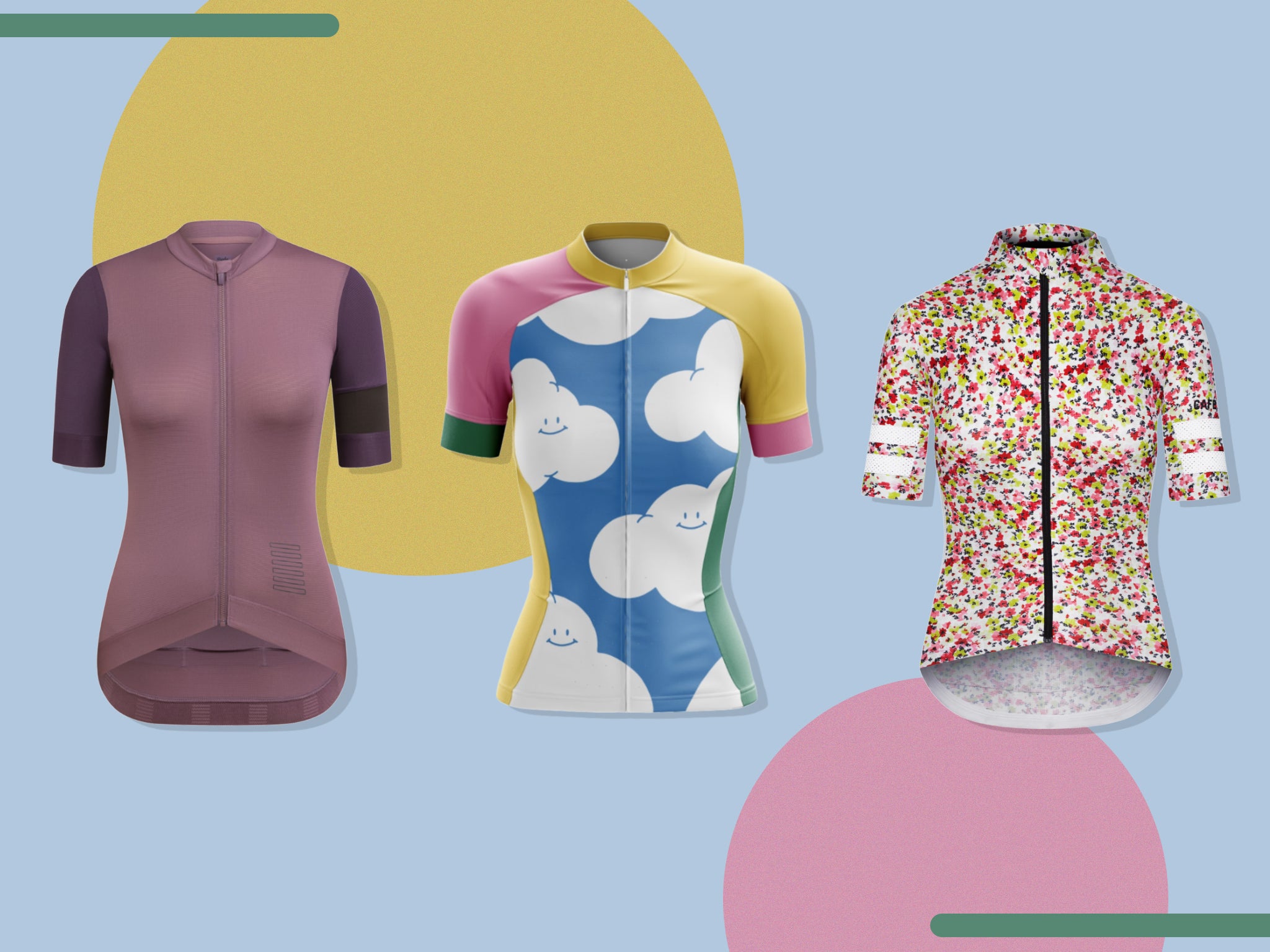 Forget understated cycling jerseys by rocking a brighter palette that screams confidence