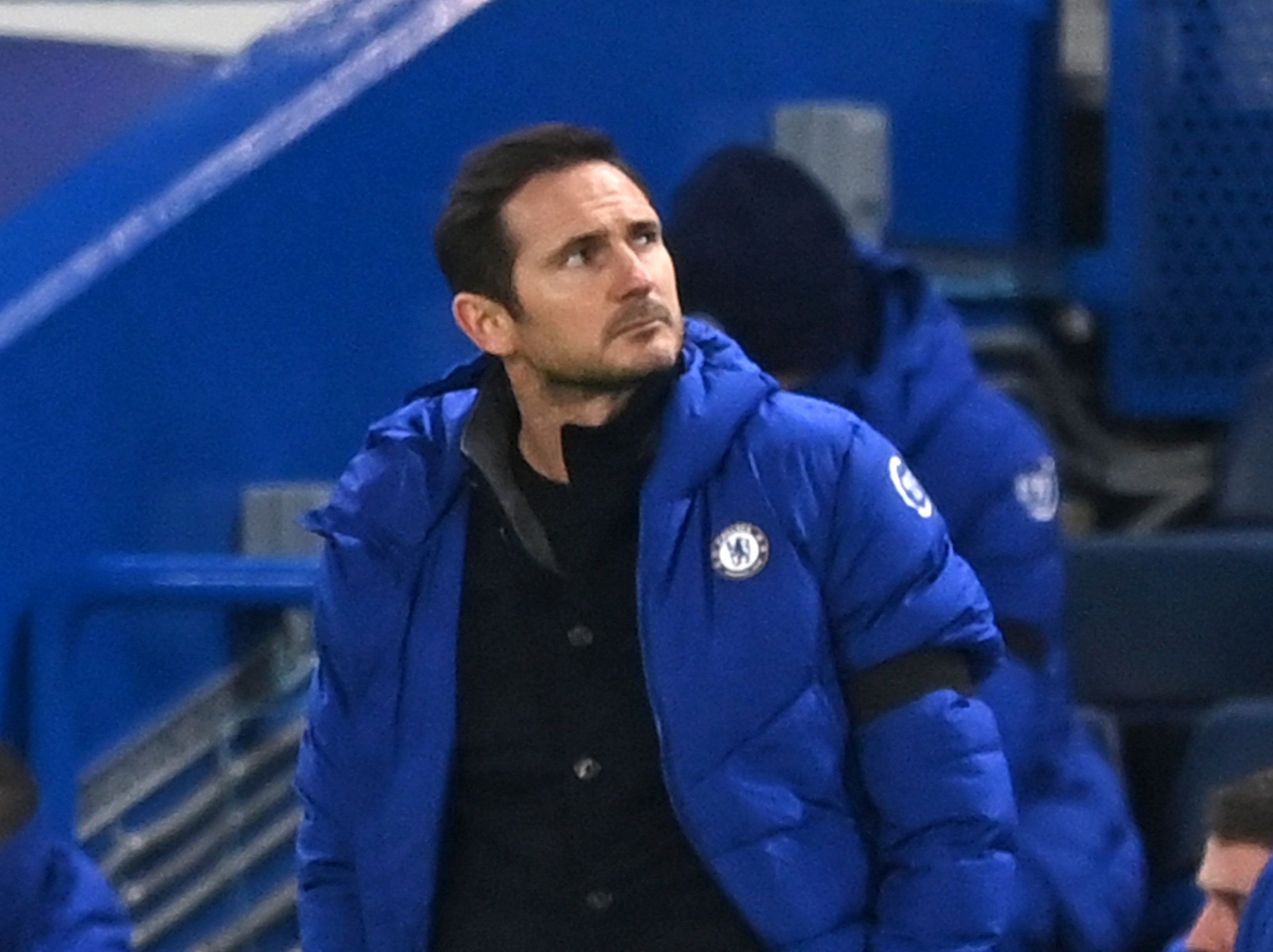 Frank Lampard during his time as Chelsea coach