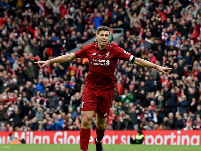 Gerrard spent 17 years playing for his boyhood club