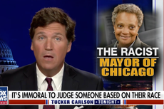 ‘Lori Lightfoot is a monster’: Tucker Carlson compares Chicago mayor to Nazi over policy favouring Black journalists