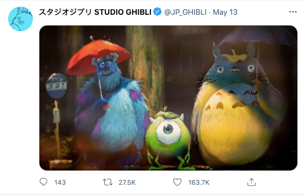 Studio Ghibli ‘teases’ crossover with Pixar