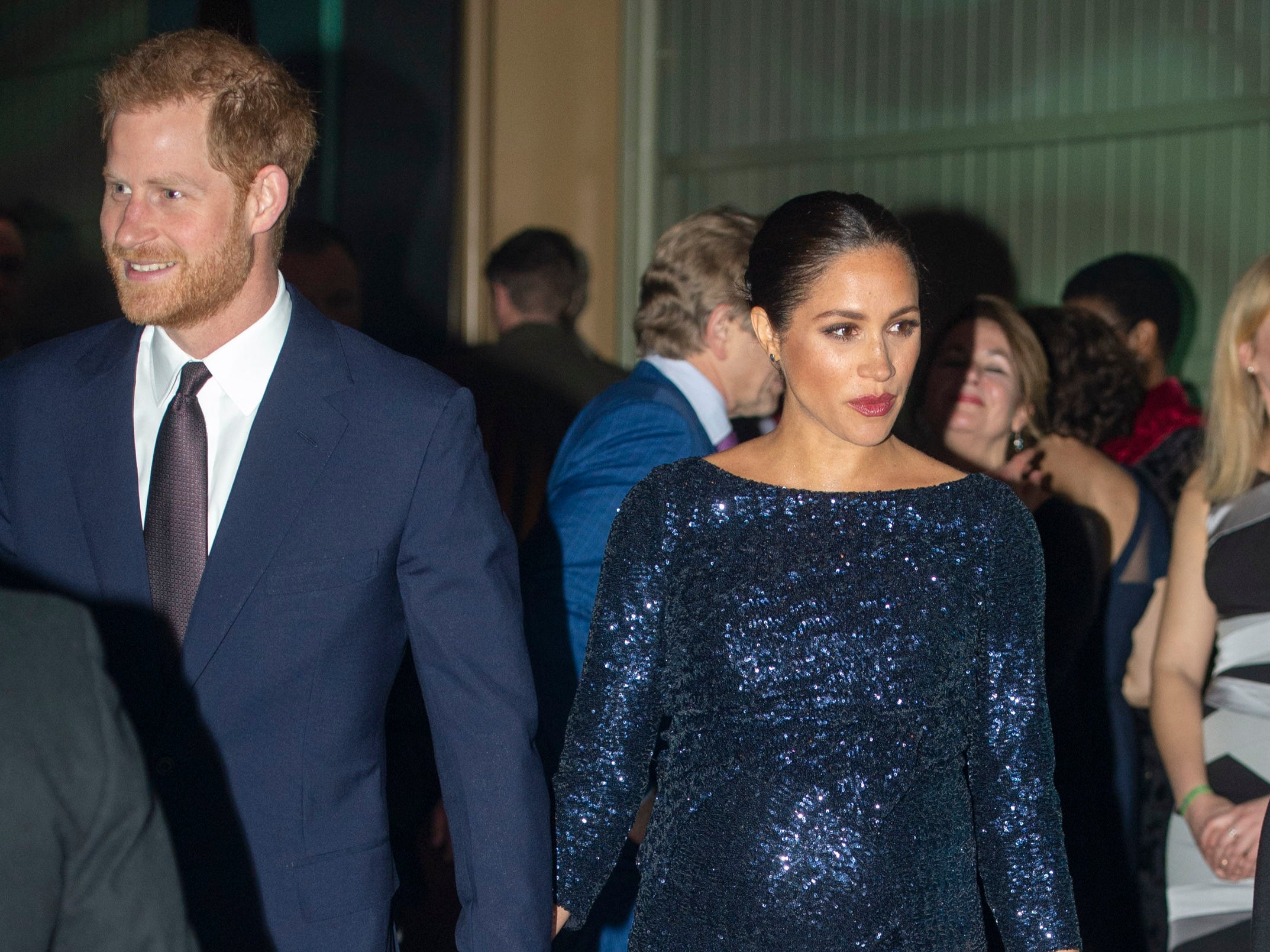 Meghan and Harry at the Royal Albert Hall