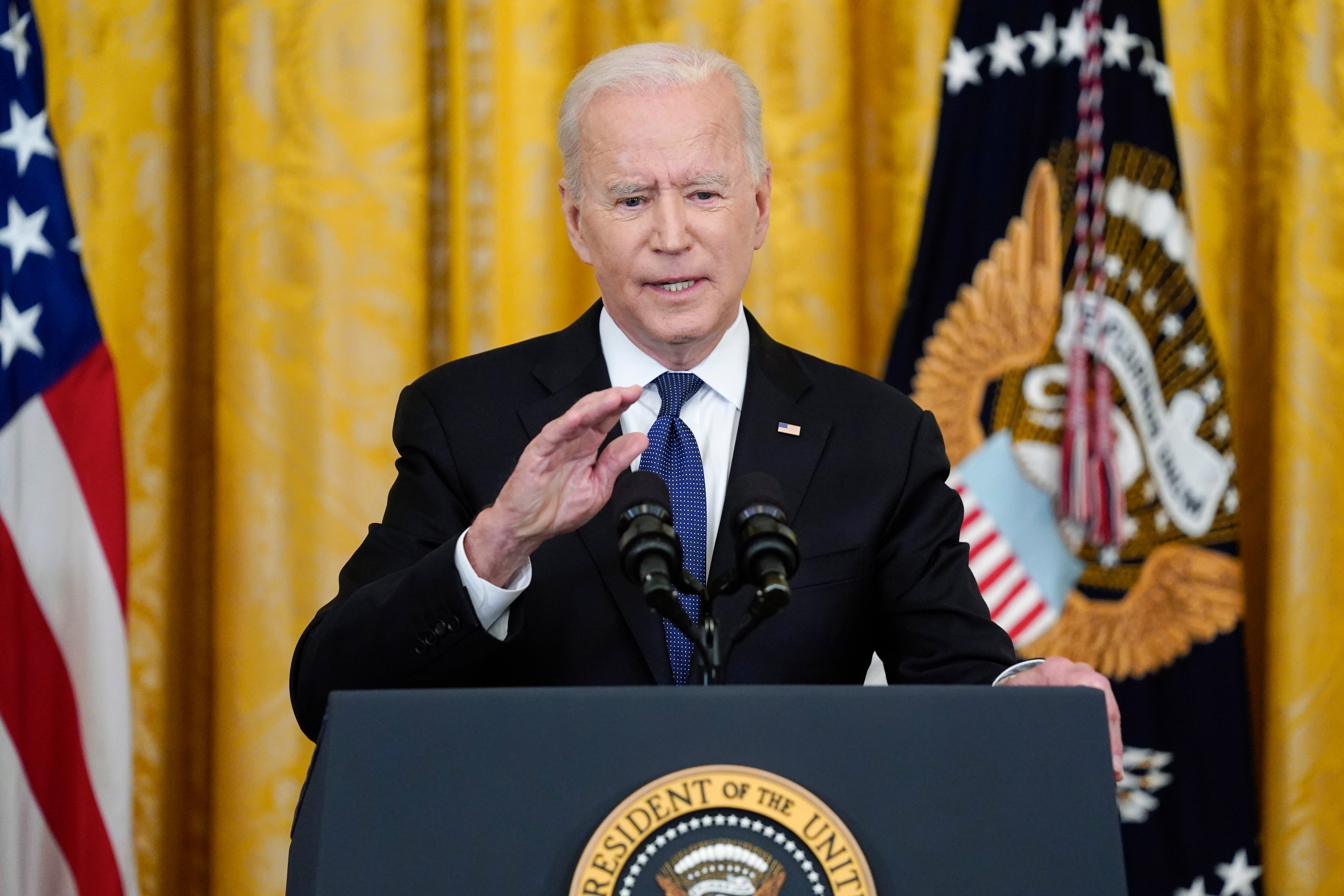 Joe Biden has proposed a global minimum corporate tax rate (File photo)