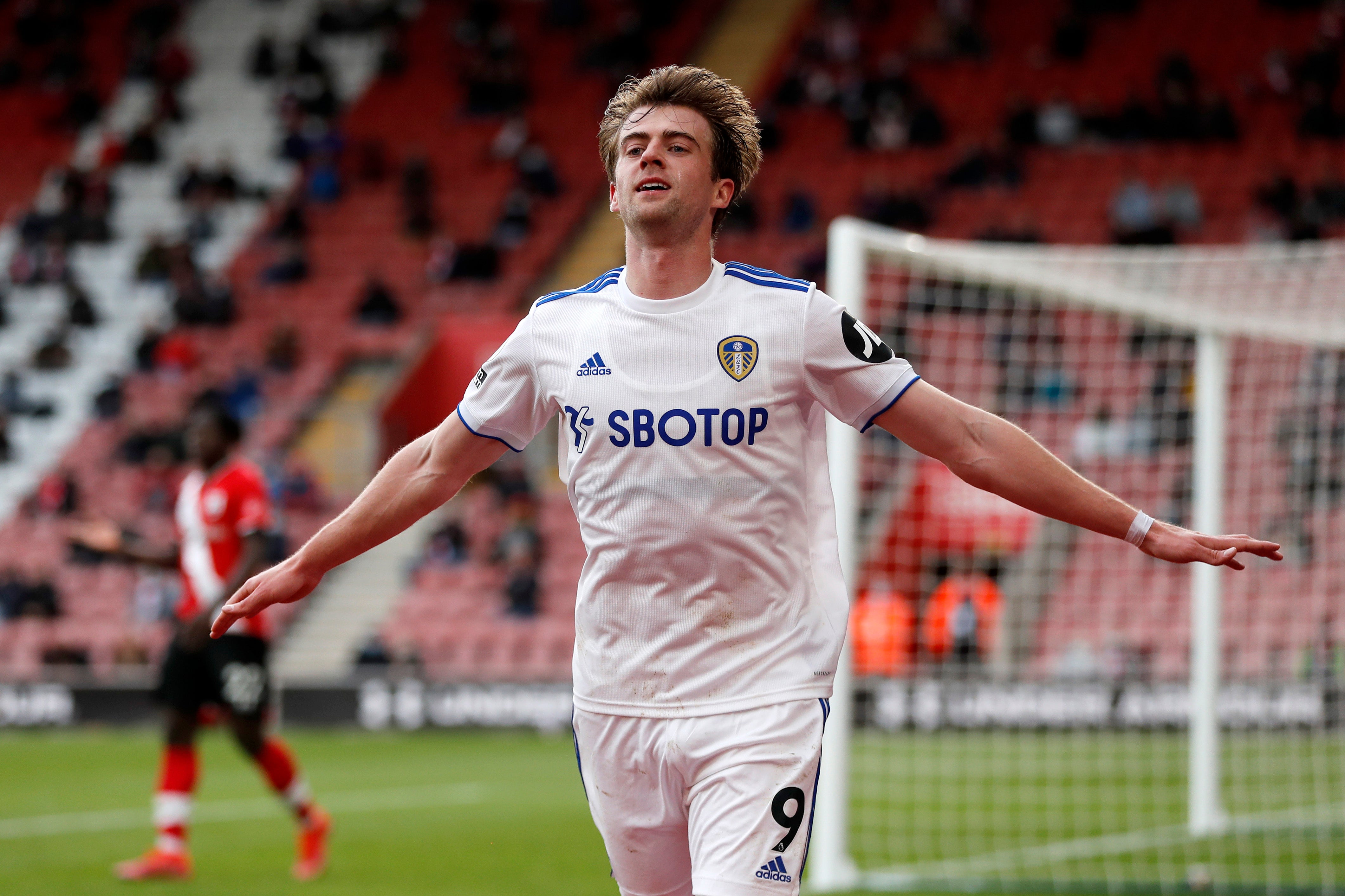 Leeds striker Patrick Bamford