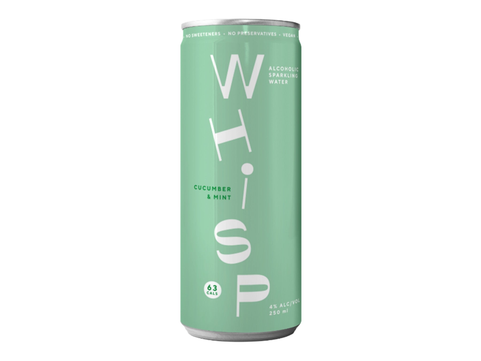 Whisp alcoholic sparkling water, cucumber and mint indybest