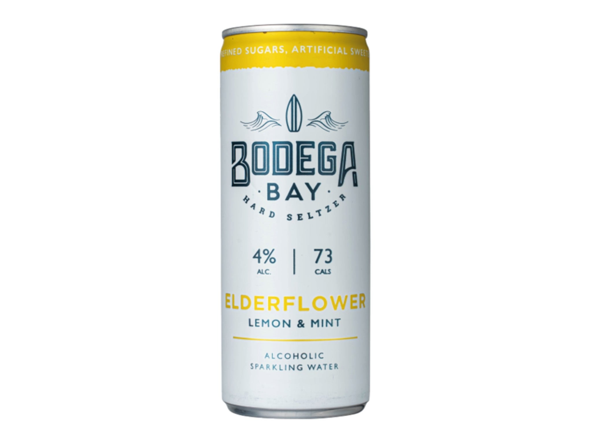 Bodega Bay elderflower, lemon & mint alcoholic sparkling water indybest