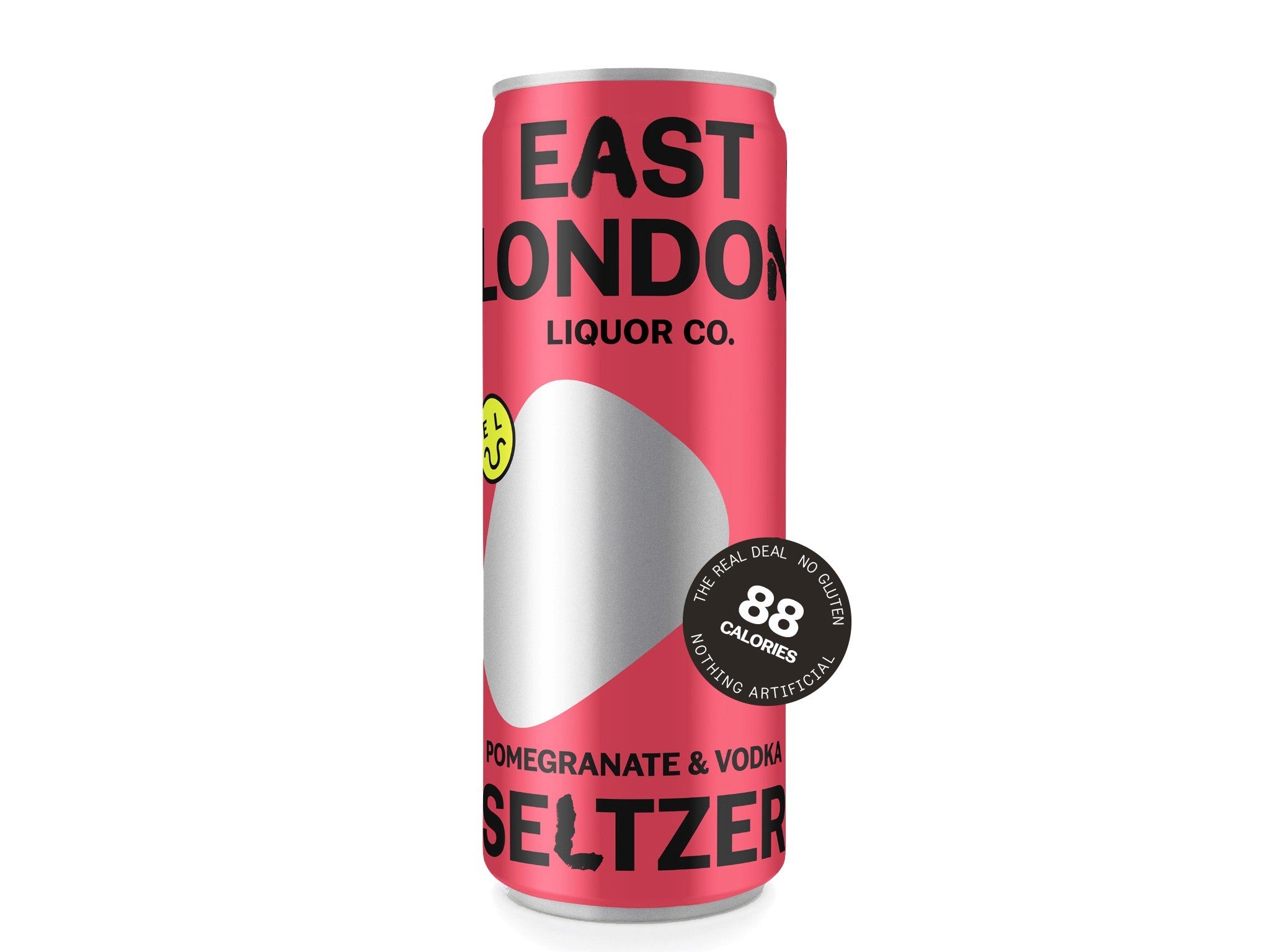 East London Liquor Co, pomegranate & vodka seltzer, 4 indybest