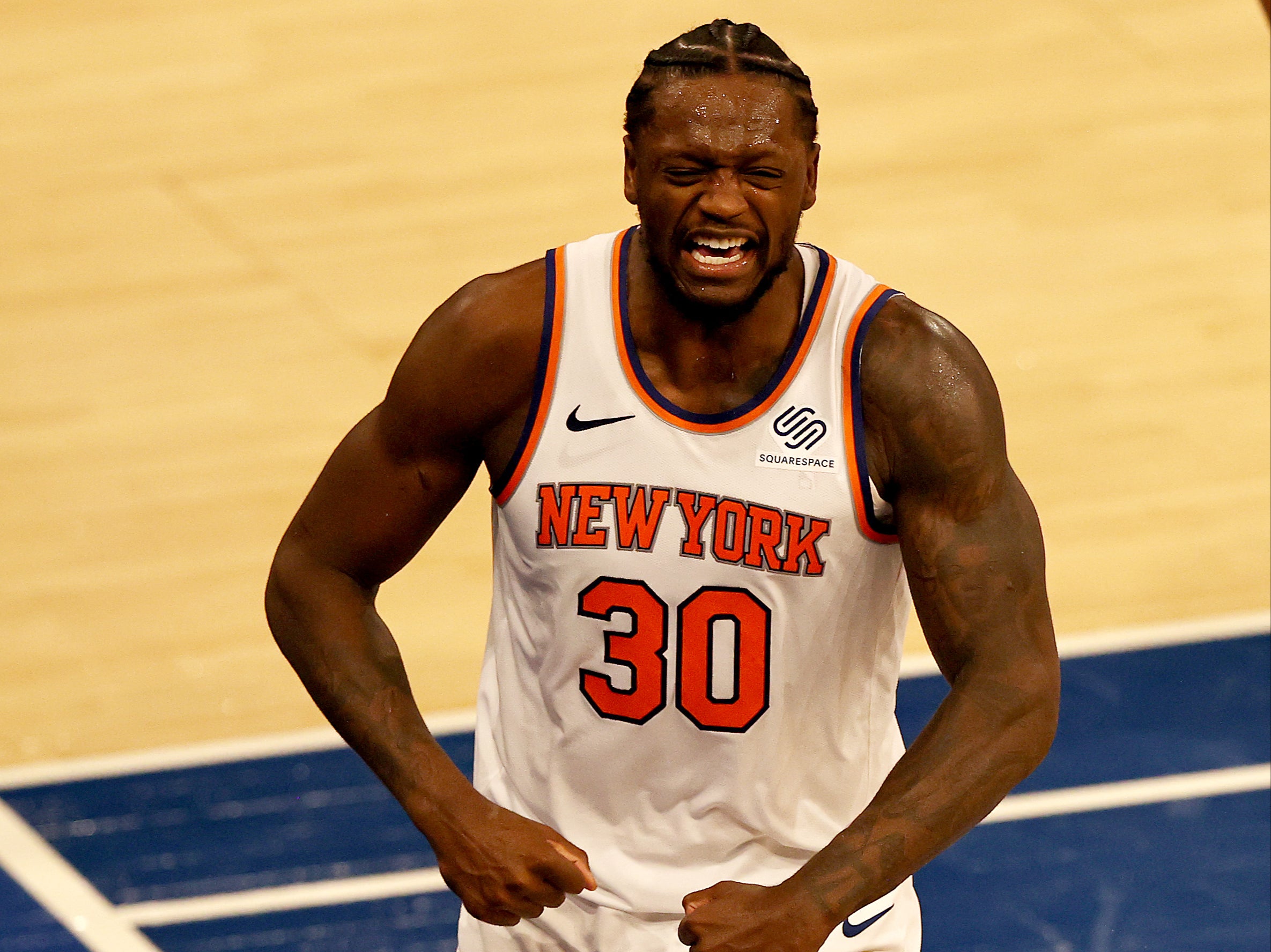 Julius Randle has helped propel the New York Knicks into the NBA Playoffs