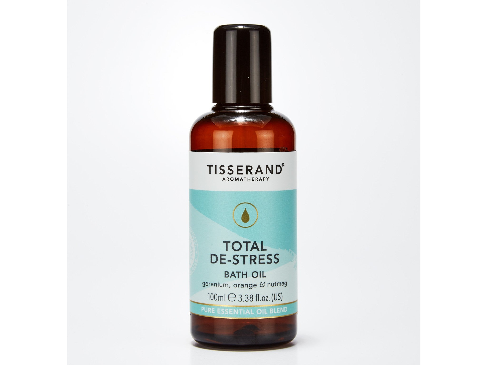 Tisserand total de-stress bath oil, 100ml indybest