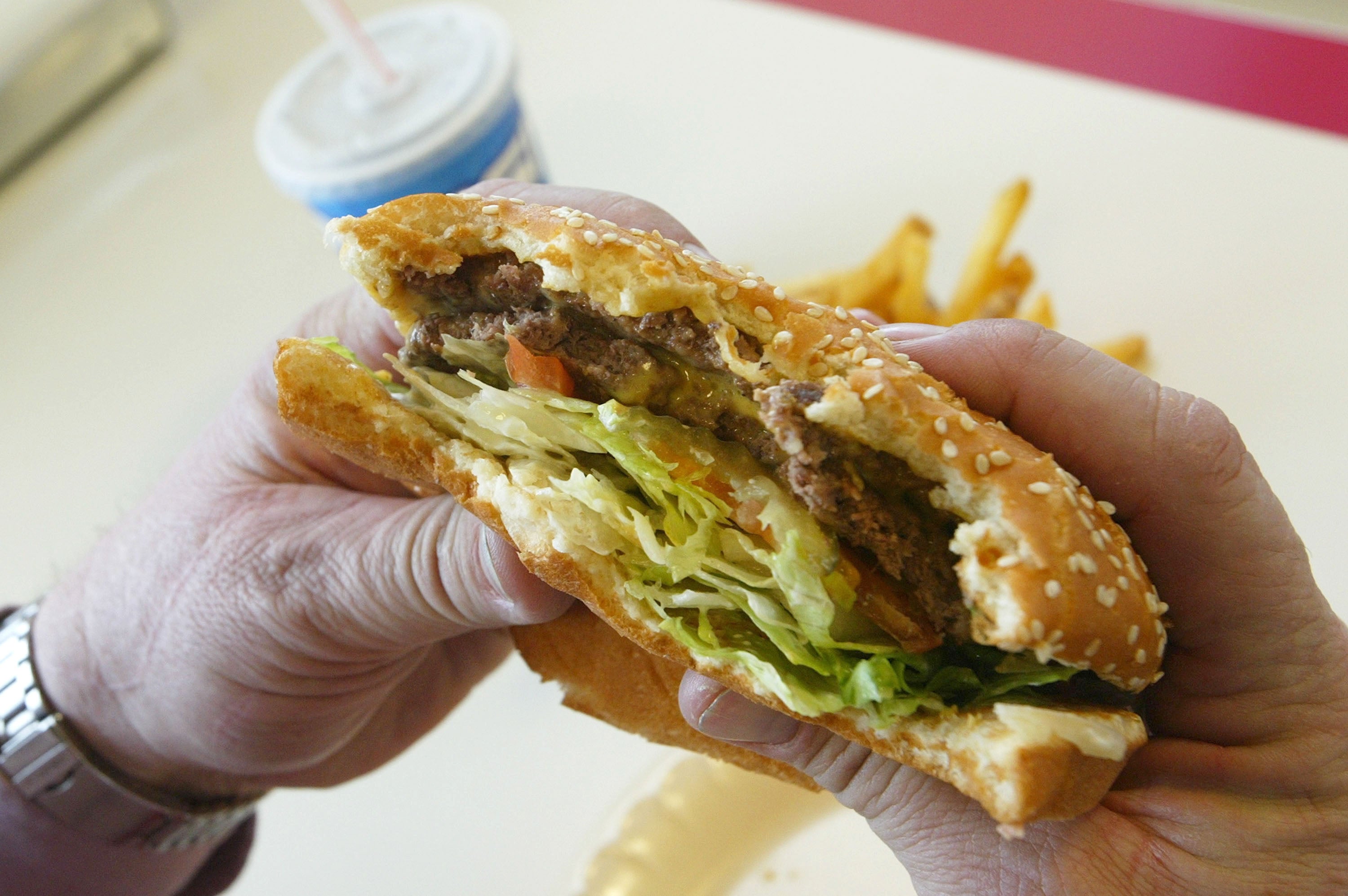 Fast food should not be turned to as a pick-me-up