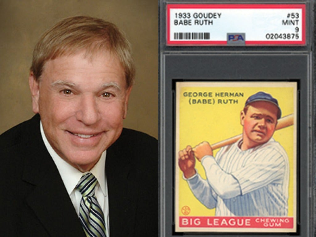 Dr Thomas Newman, a 73-year-old neurologist, had been collecting sports cards and memorabilia for over four decades