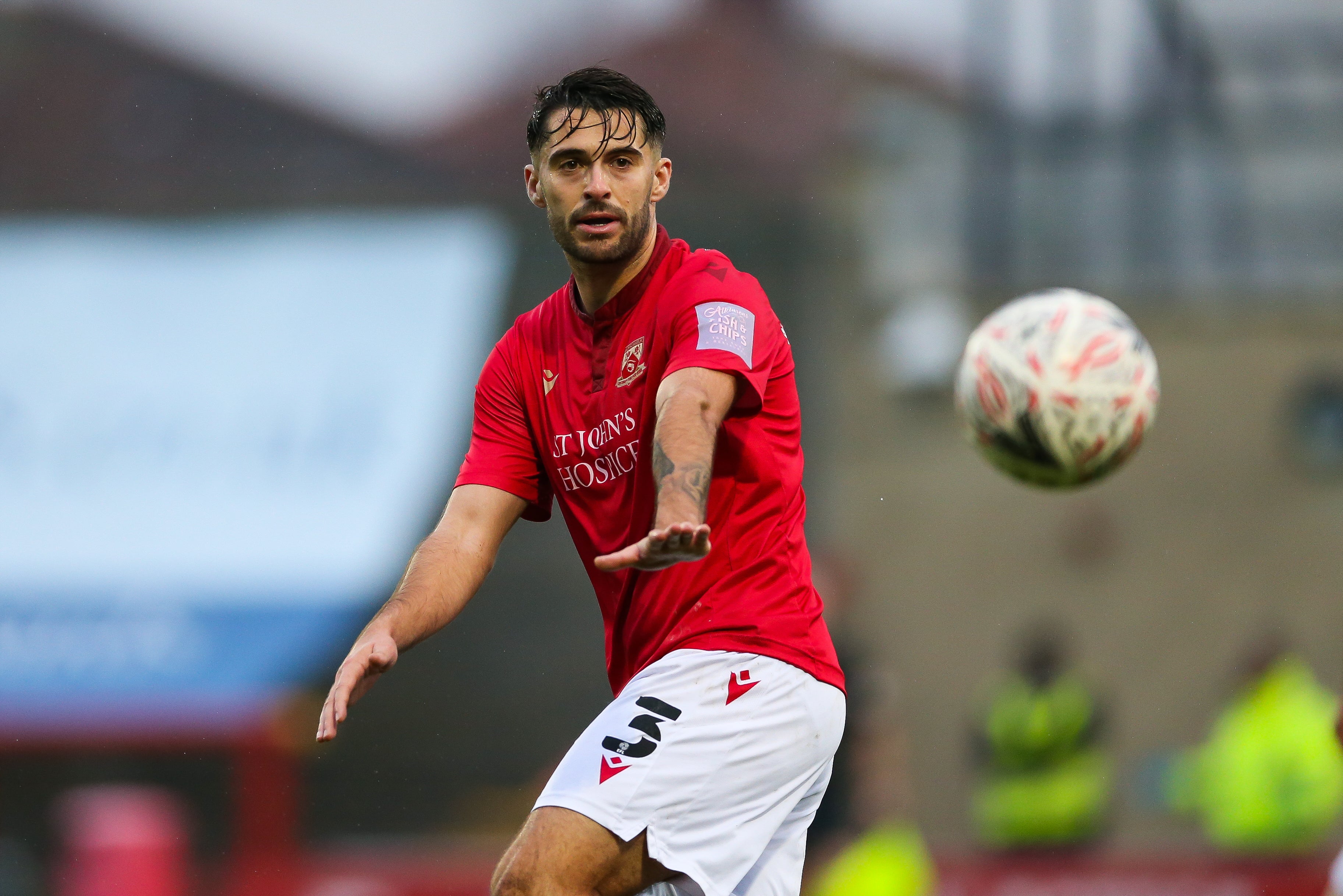 Morecambe defender Stephen Hendrie