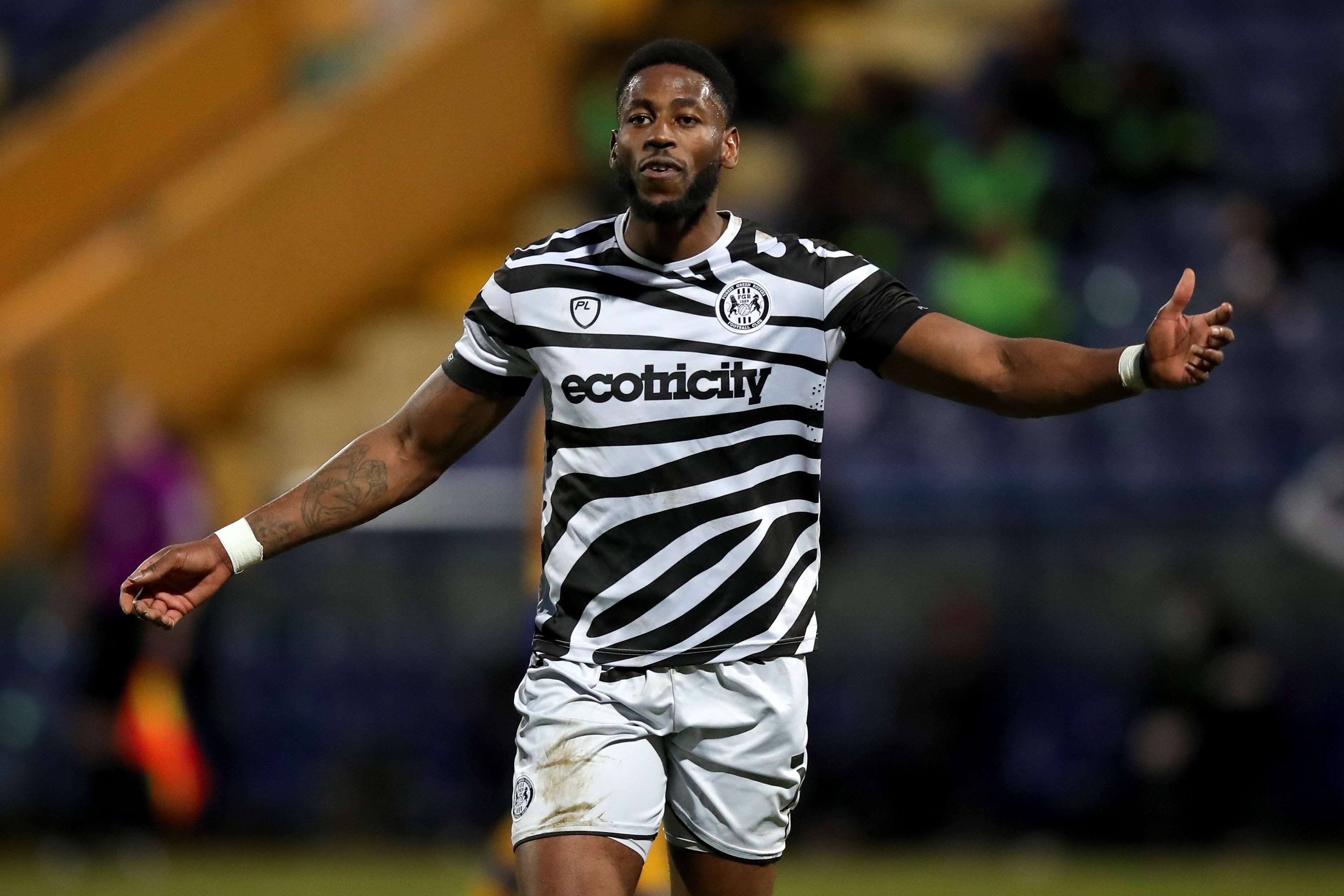 Forest Green striker Jamille Matt