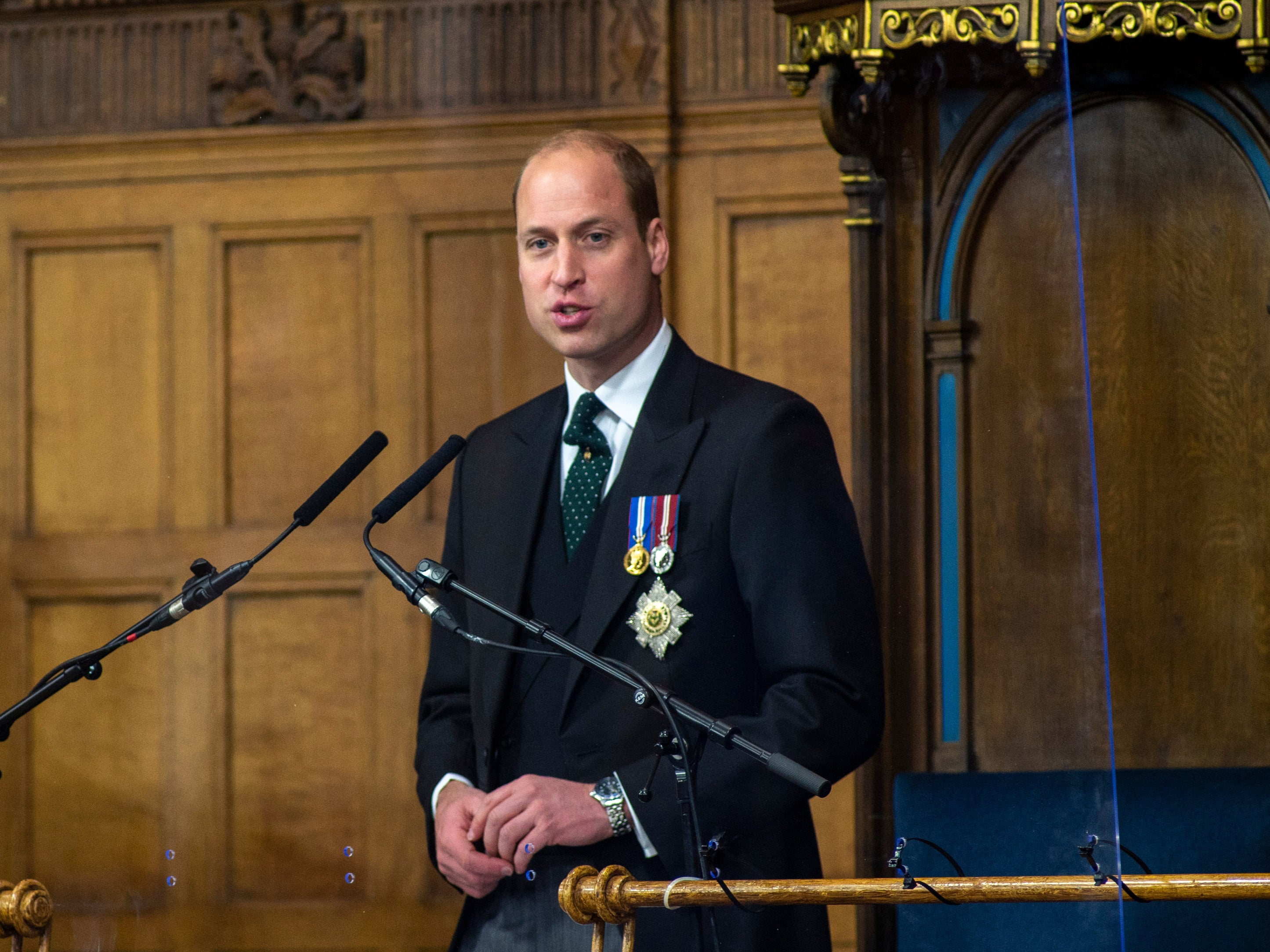 Prince William was in Balmoral when he was told that Princess Diana had died