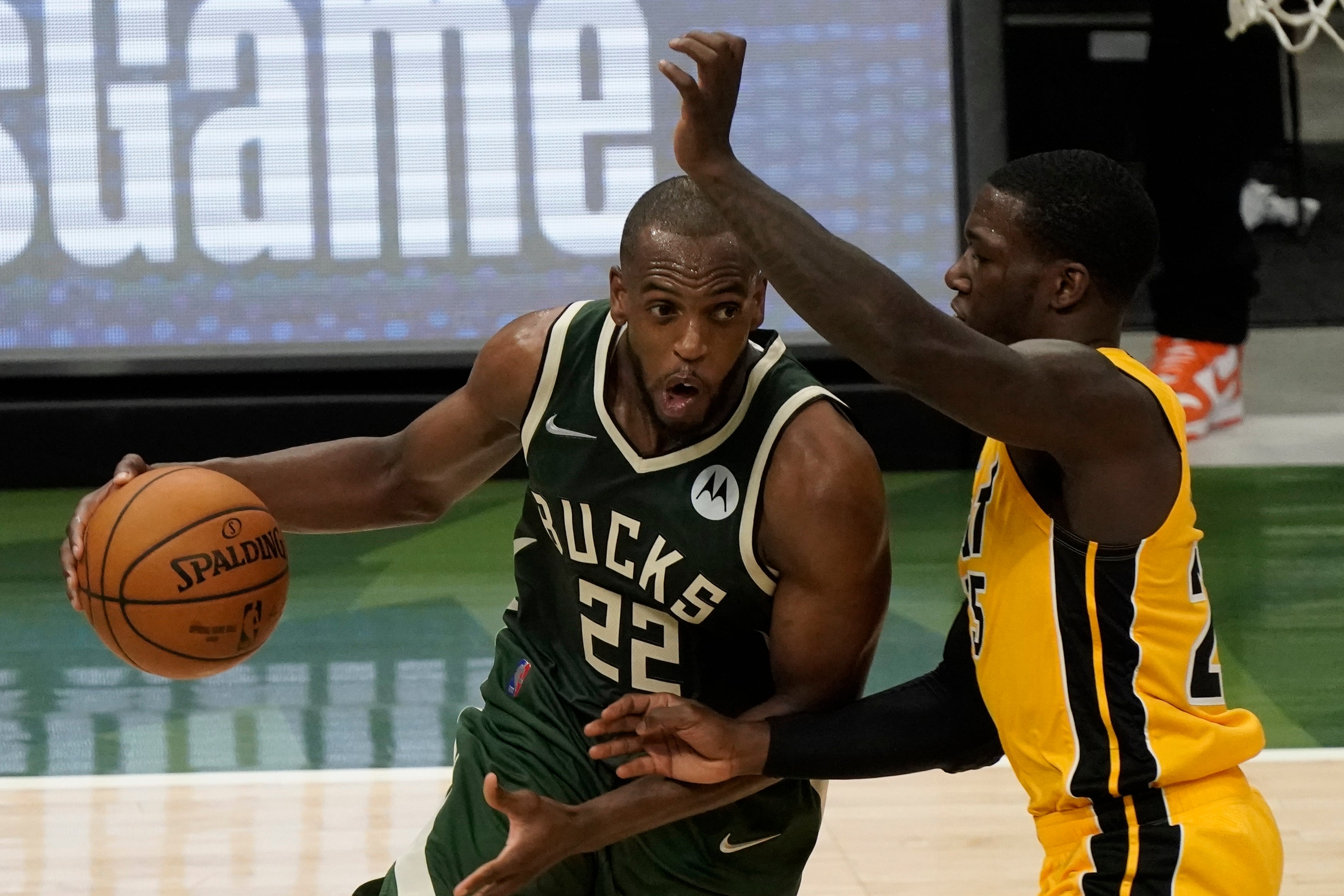 Milwaukee Bucks' Khris Middleton