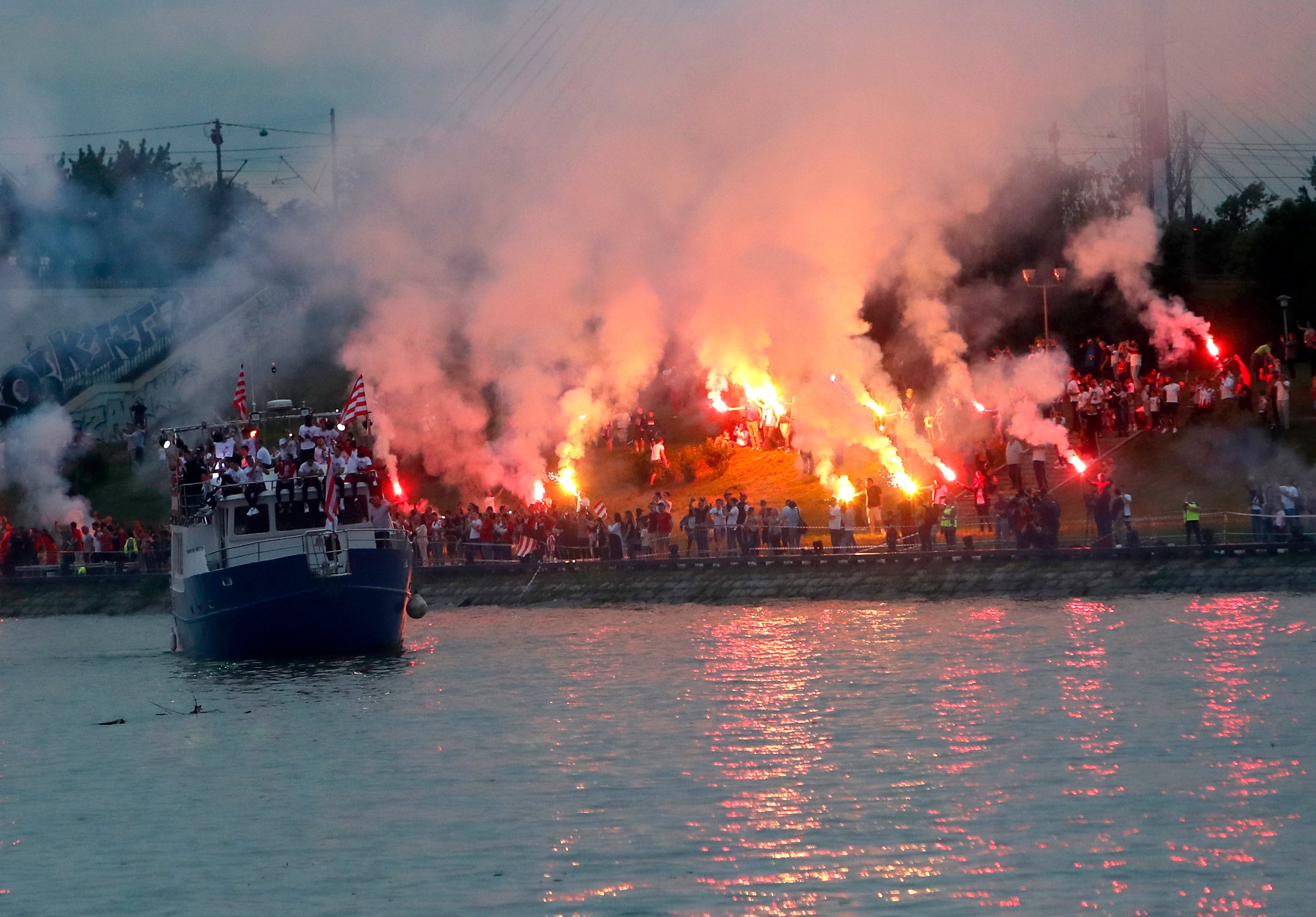 APTOPIX Serbia Soccer