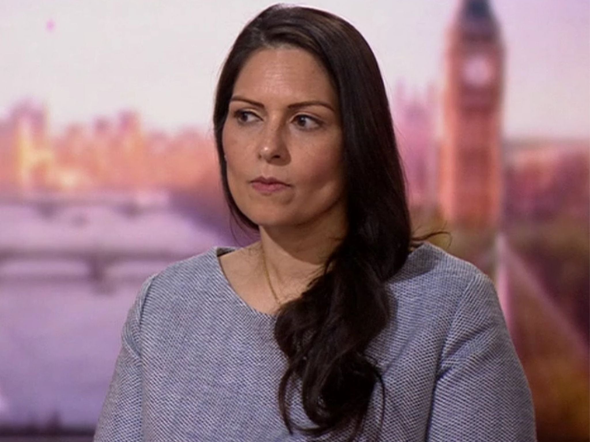 Home Secretary Priti Patel on ‘The Andrew Marr Show’